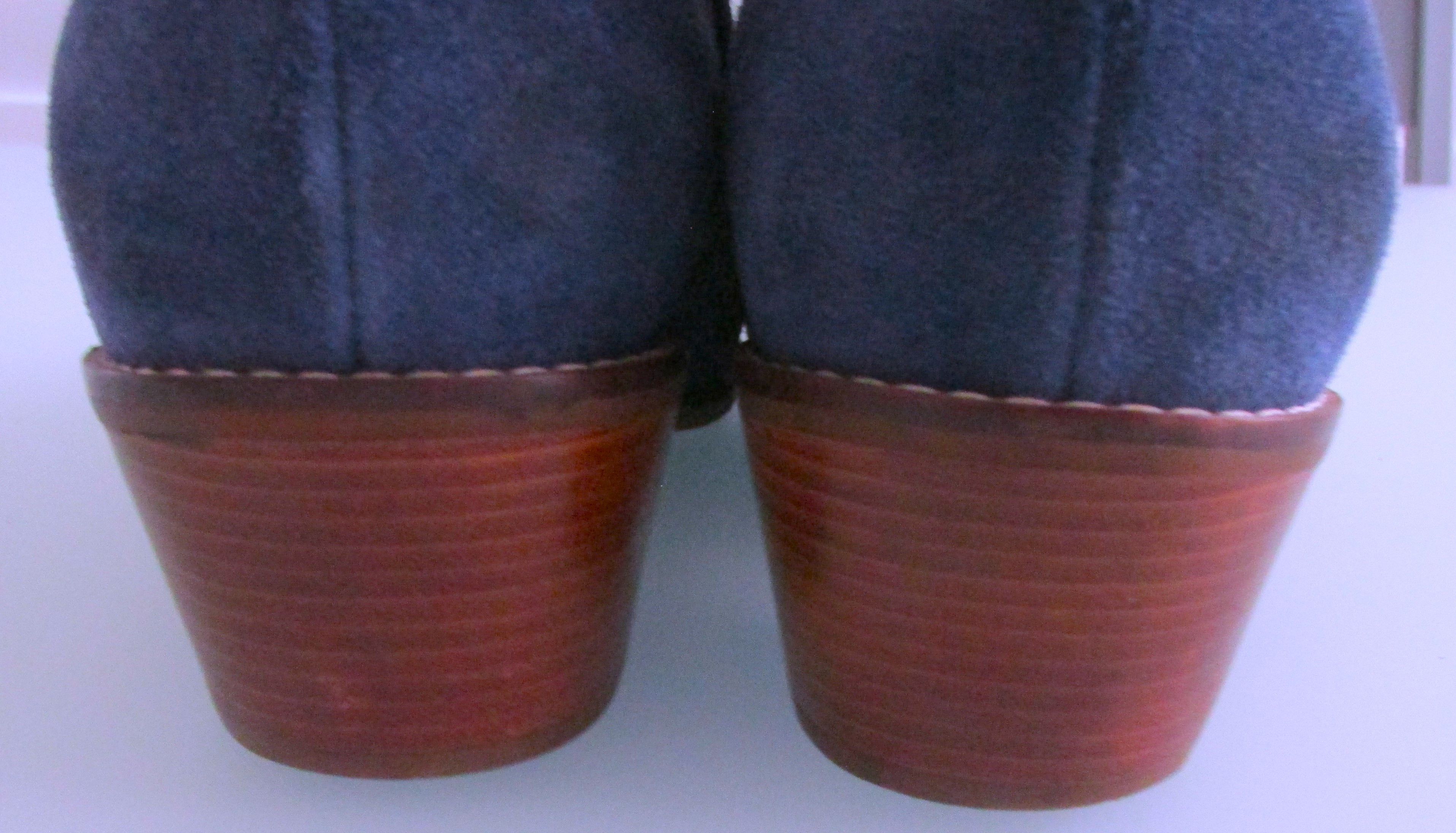 Cole Haan Cole Haan Women's Suede Booties Size 9.5 B Size US 9.5 / IT 39.5 - 7 Thumbnail