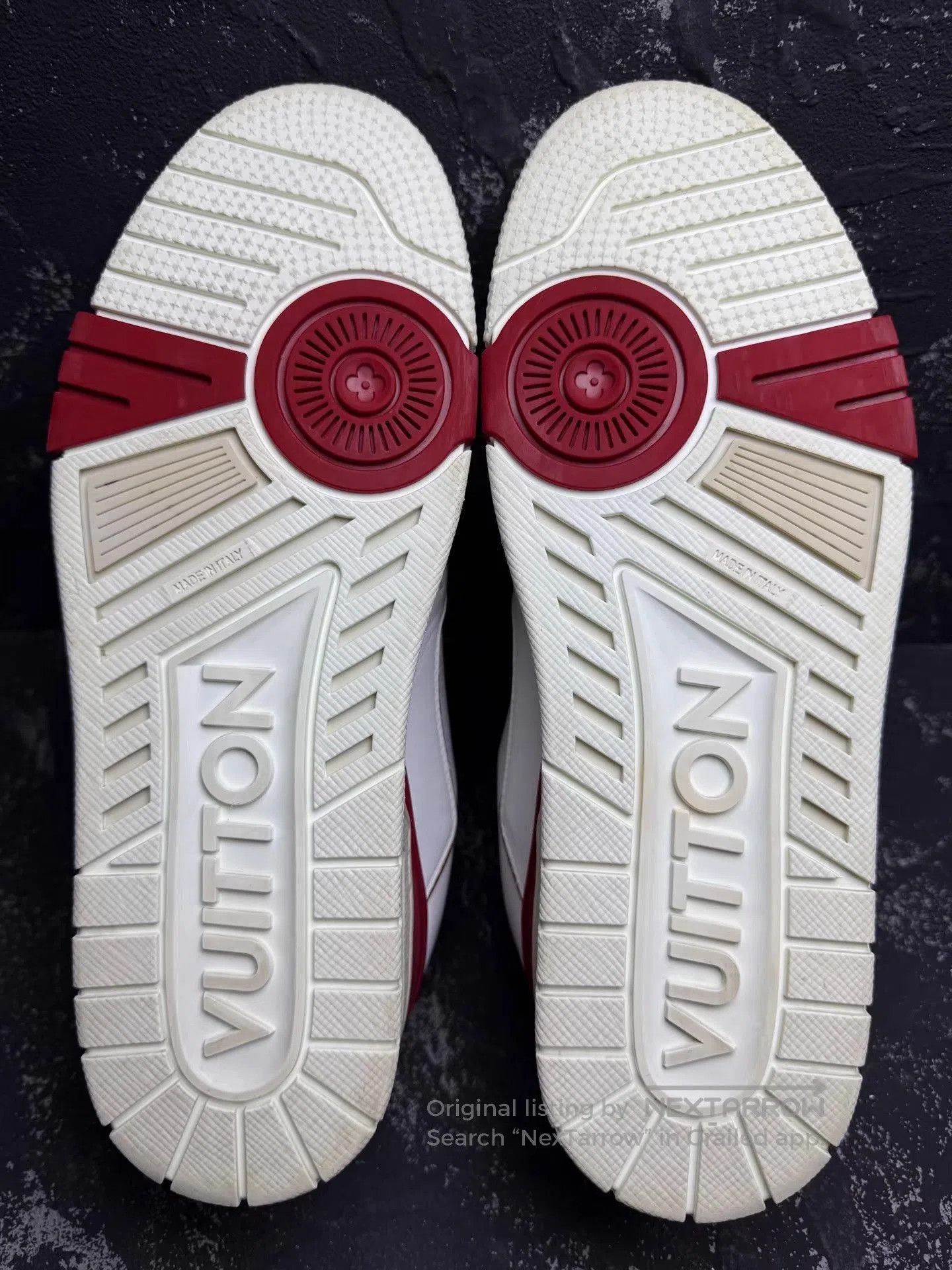 Louis Vuitton White Low. Size US 9 / EU 42 - 4 Thumbnail
