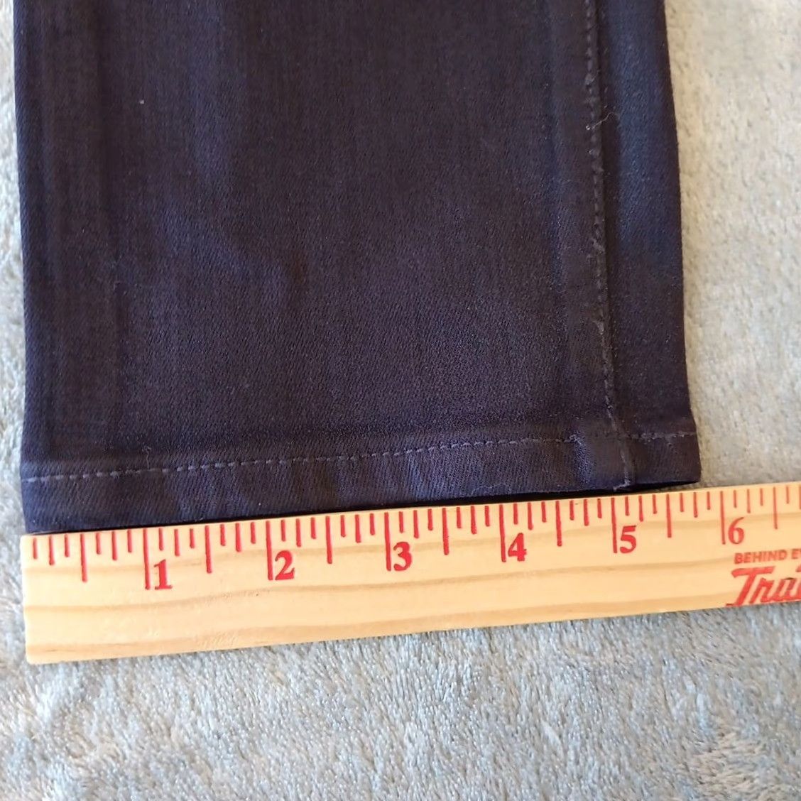 Vintage Chico's Pants Womens Size 1 Purple Skinny Stretch Jegging 32x30.5 Size 25" / US 0 / IT 36 - 6 Thumbnail