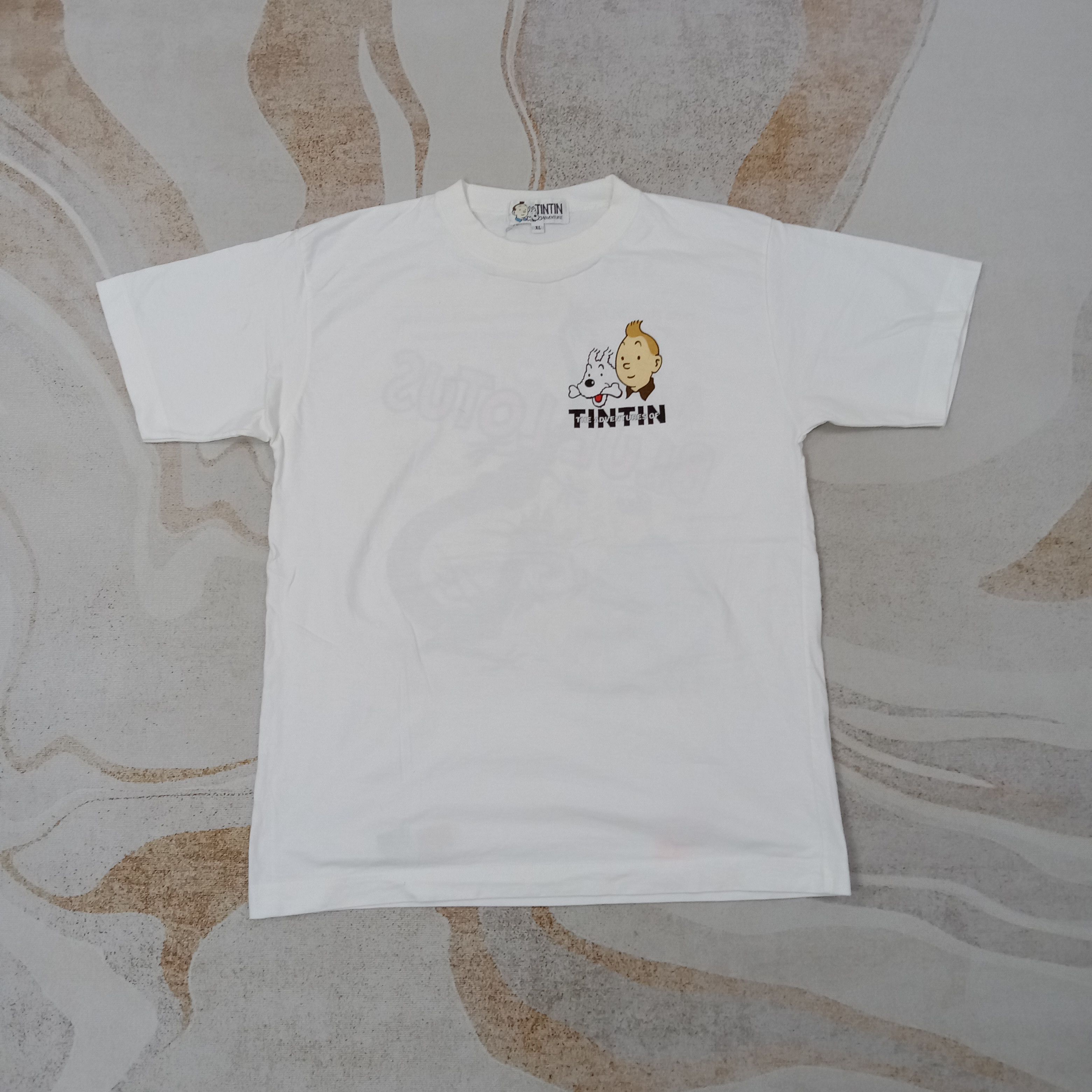 Cartoon Network Adventure of Tintin The Blue Lotus Movies Tshirt C259N5 Size US L / EU 52-54 / 3 - 3 Thumbnail