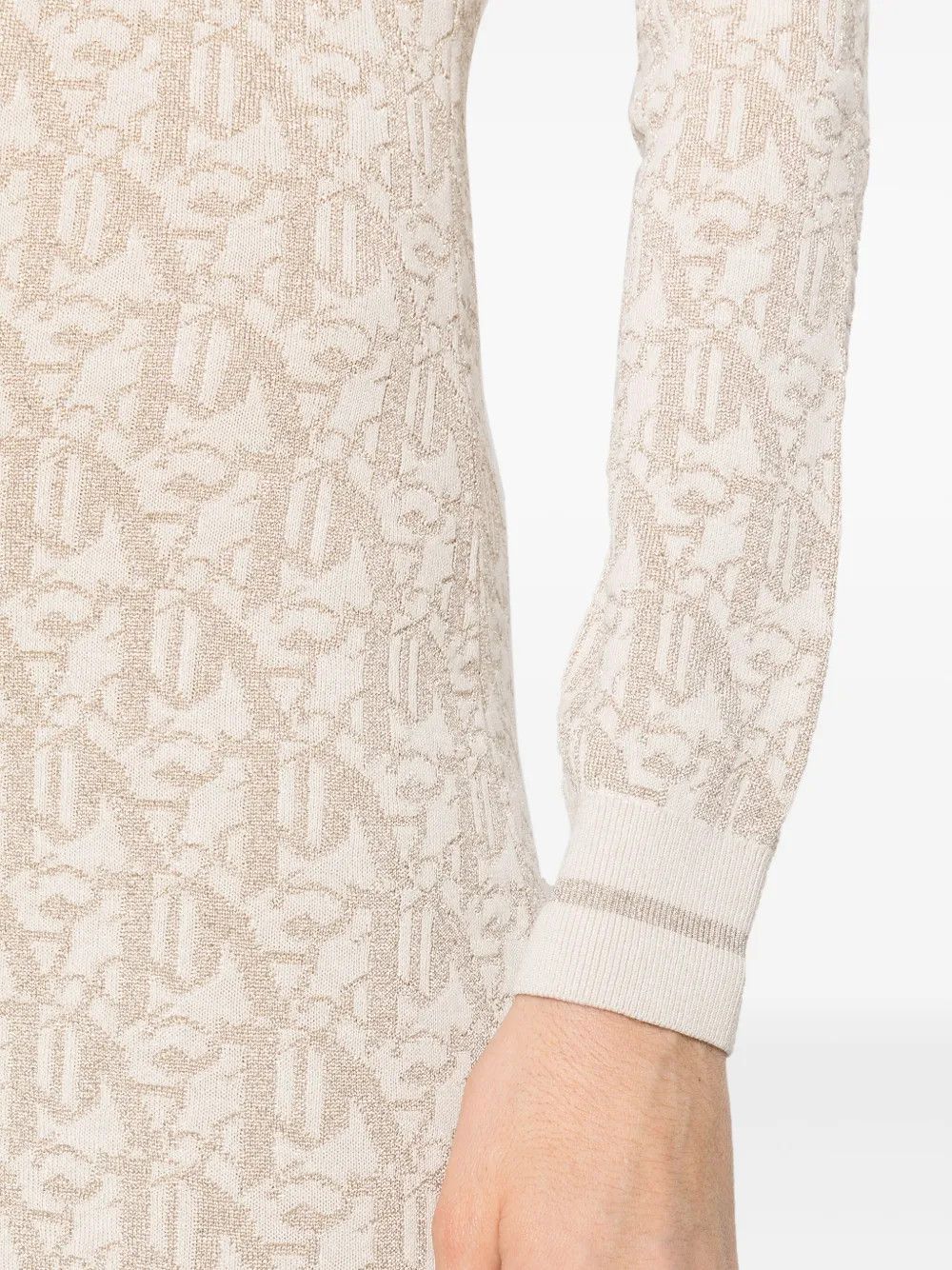 Palm Angels o1y1125 Mini Dress in Beige Size S / US 4 / IT 40 - 2 Thumbnail