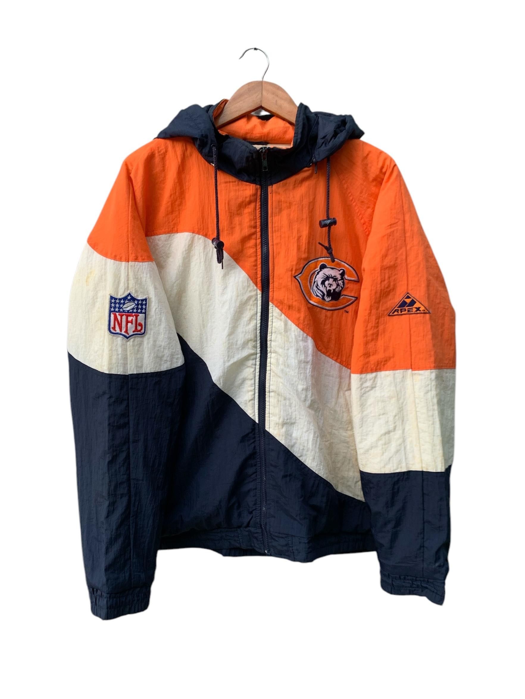 Apex One Apex One Chicago Bears Diagonal Stripe Jacket Size US L / EU 52-54 / 3 - 1 Thumbnail