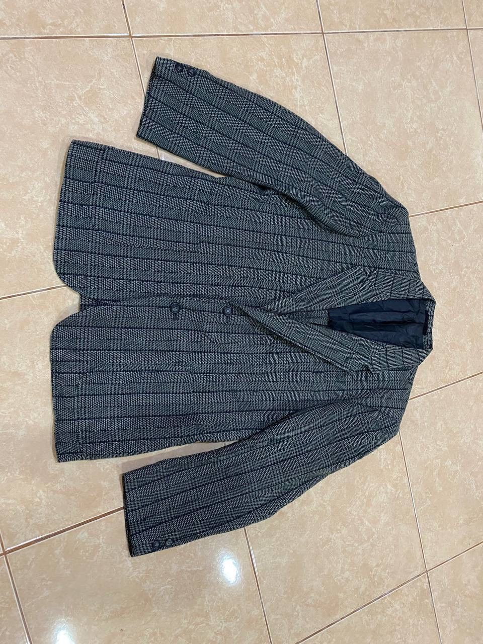 Japanese Brand × Vintage Vintage Blue Hills Checker Blazer Size US M / EU 48-50 / 2 - 1 Thumbnail