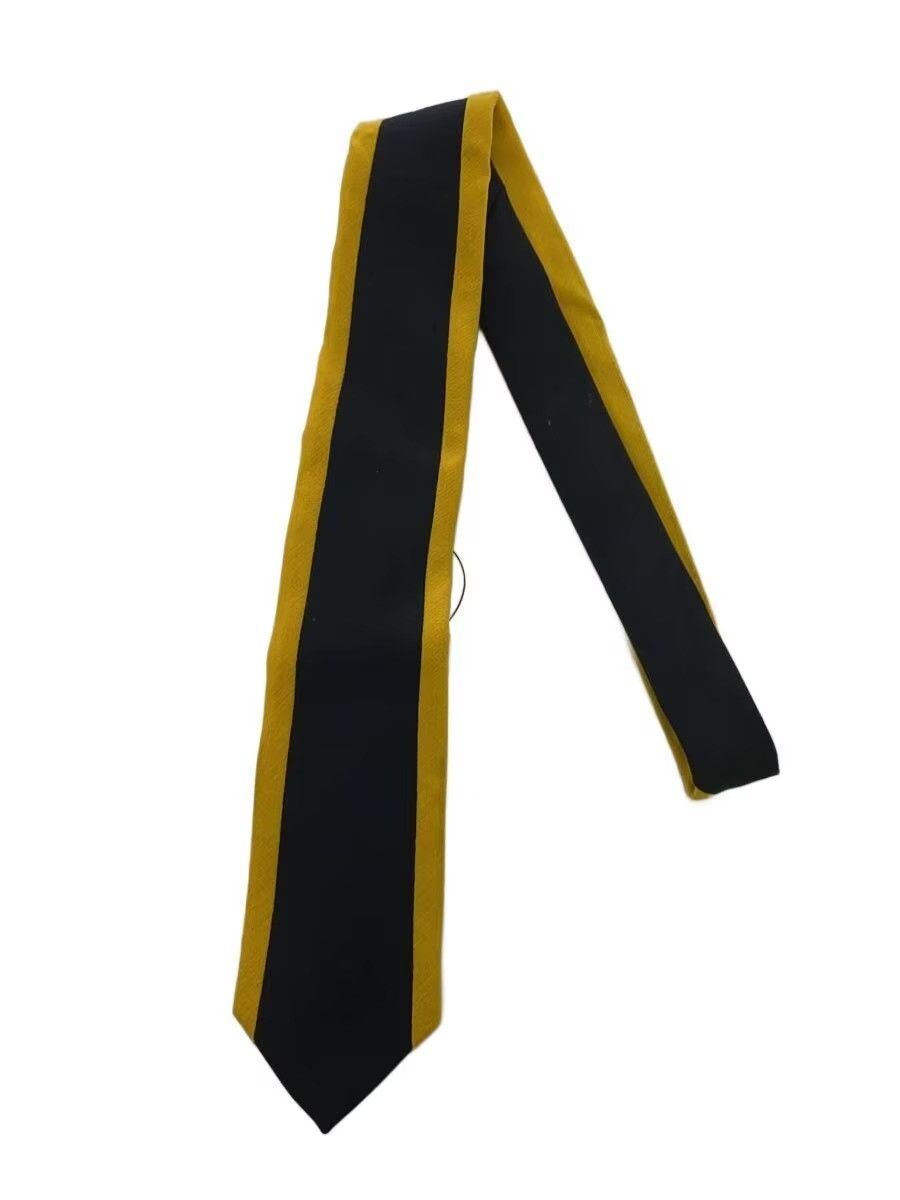 Yohji Yamamoto Striped Wool Tie Size ONE SIZE - 1 Thumbnail