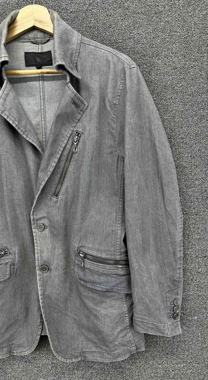 Japanese Brand Vintage Mossimo Punk Trashed Jakcet Size M / US 6-8 / IT 42-44 - 4 Thumbnail