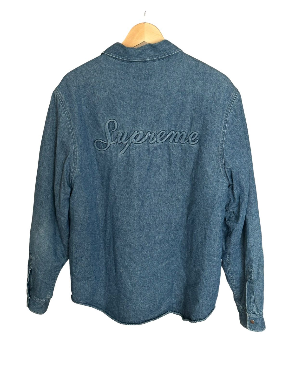 Supreme Sherpa Lined Denim Shirt