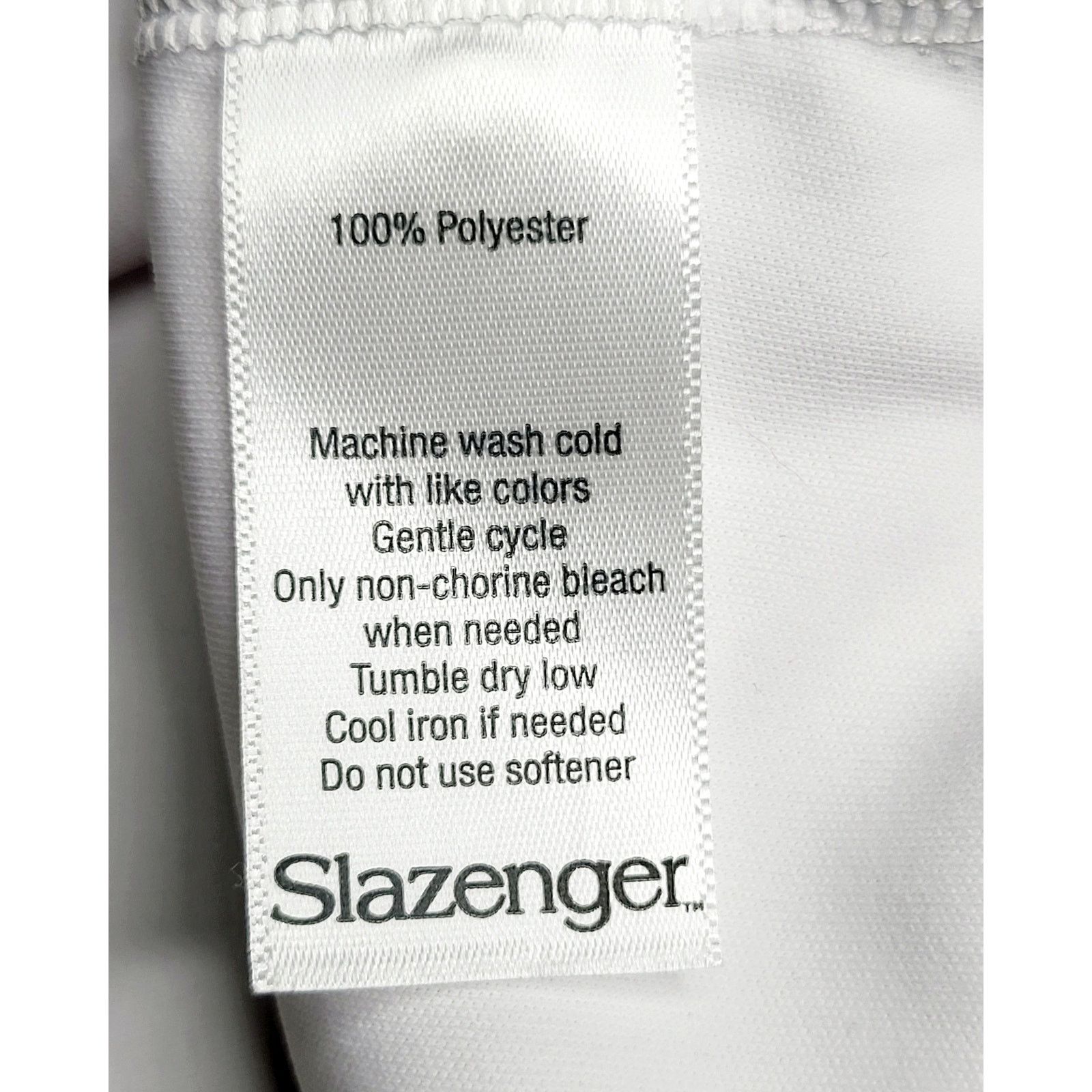 Other NWT SLAZENGER Sleeveless White Golf Pickleball Tennis Polo Size XS / US 0-2 / IT 36-38 - 8 Thumbnail