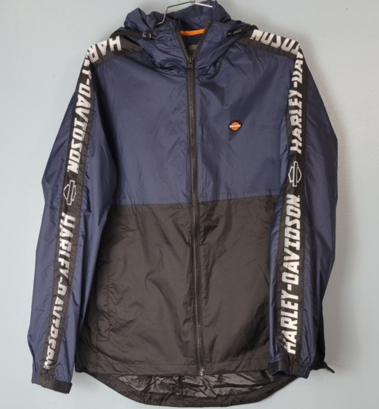 Harley Davidson Harley Davidson nylon slim fit windbreaker rain jacket Size US M / EU 48-50 / 2 - 1 Thumbnail