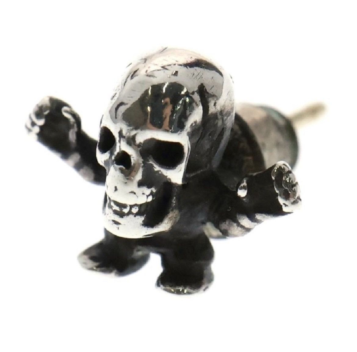 Chrome Hearts Chrome Hearts Foti Tiny Haristator Stud Earring Size ONE SIZE - 1 Thumbnail