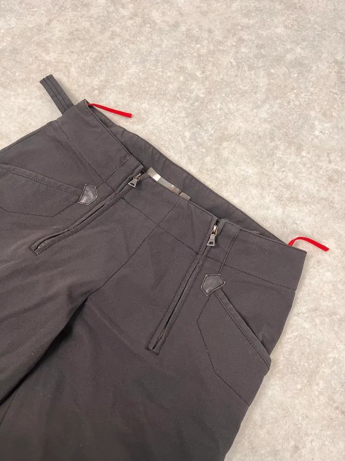 Prada 2000s Prada Brown Multi Zip Tactical Pants Size US 31 - 5 Thumbnail