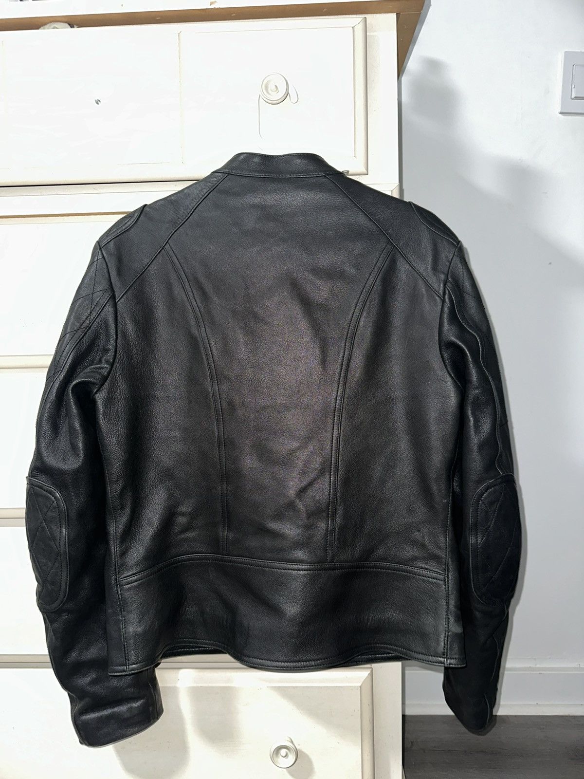 Gucci 2000s Gucci Tom Ford Moto Black Calfskin Leather Jacket Size US M / EU 48-50 / 2 - 2 Thumbnail
