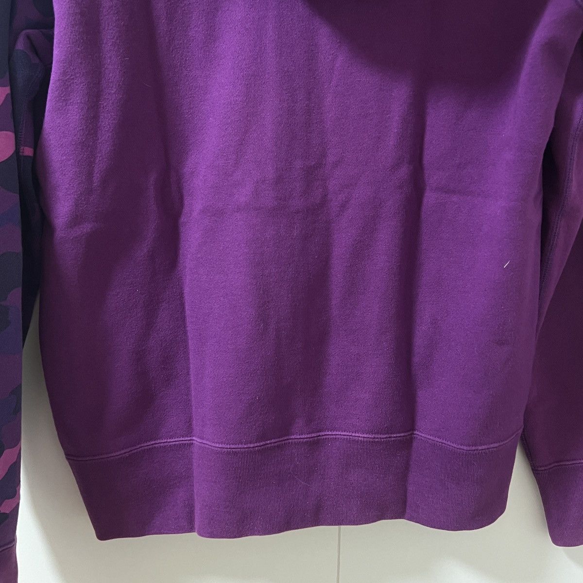 Bape Bape purple shark zip up hoodie Size US L / EU 52-54 / 3 - 14 Thumbnail