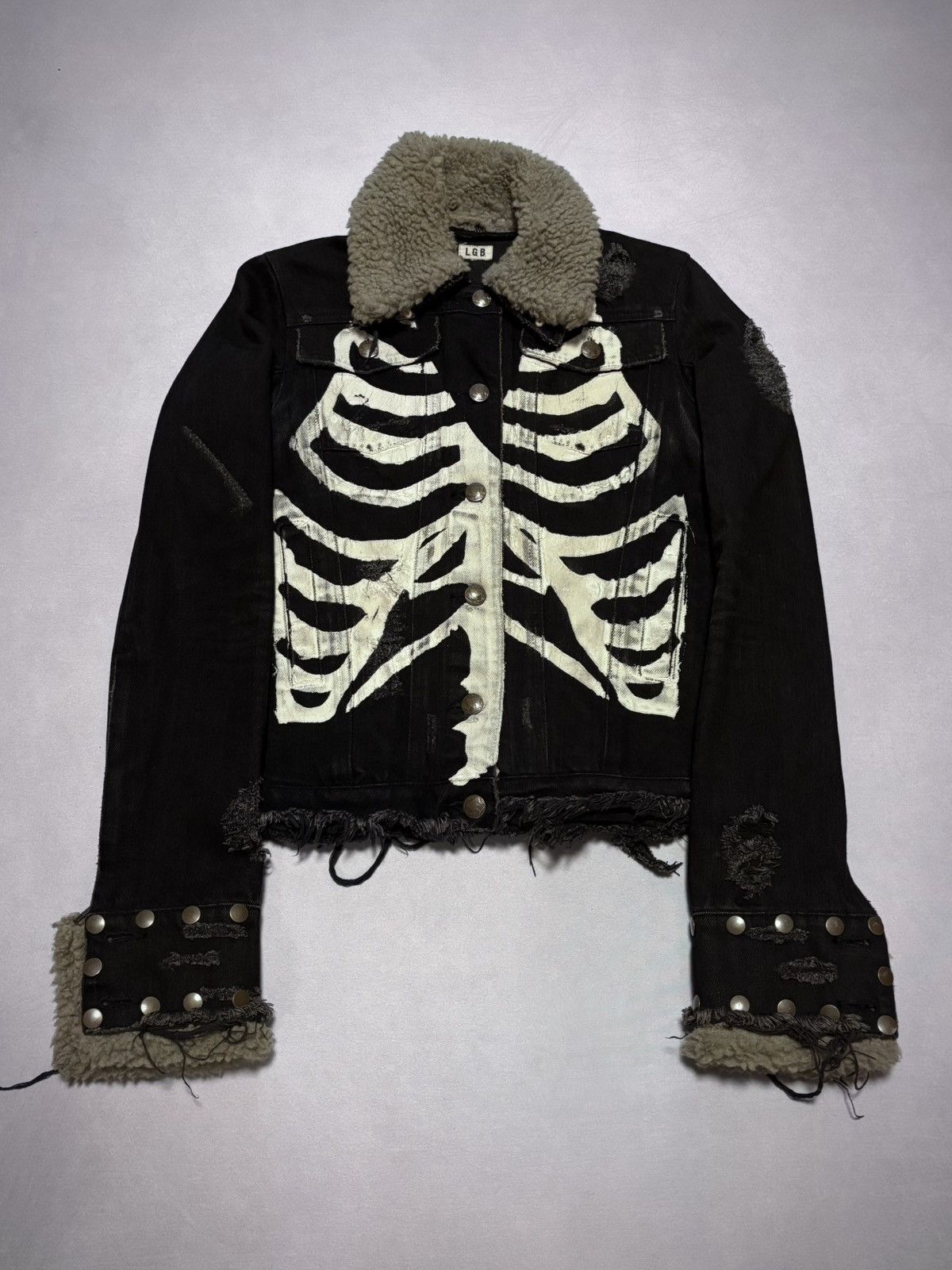Le Grande Bleu (L.G.B.) L.G.B “Dead or Alive” Denim Jacket | Grailed