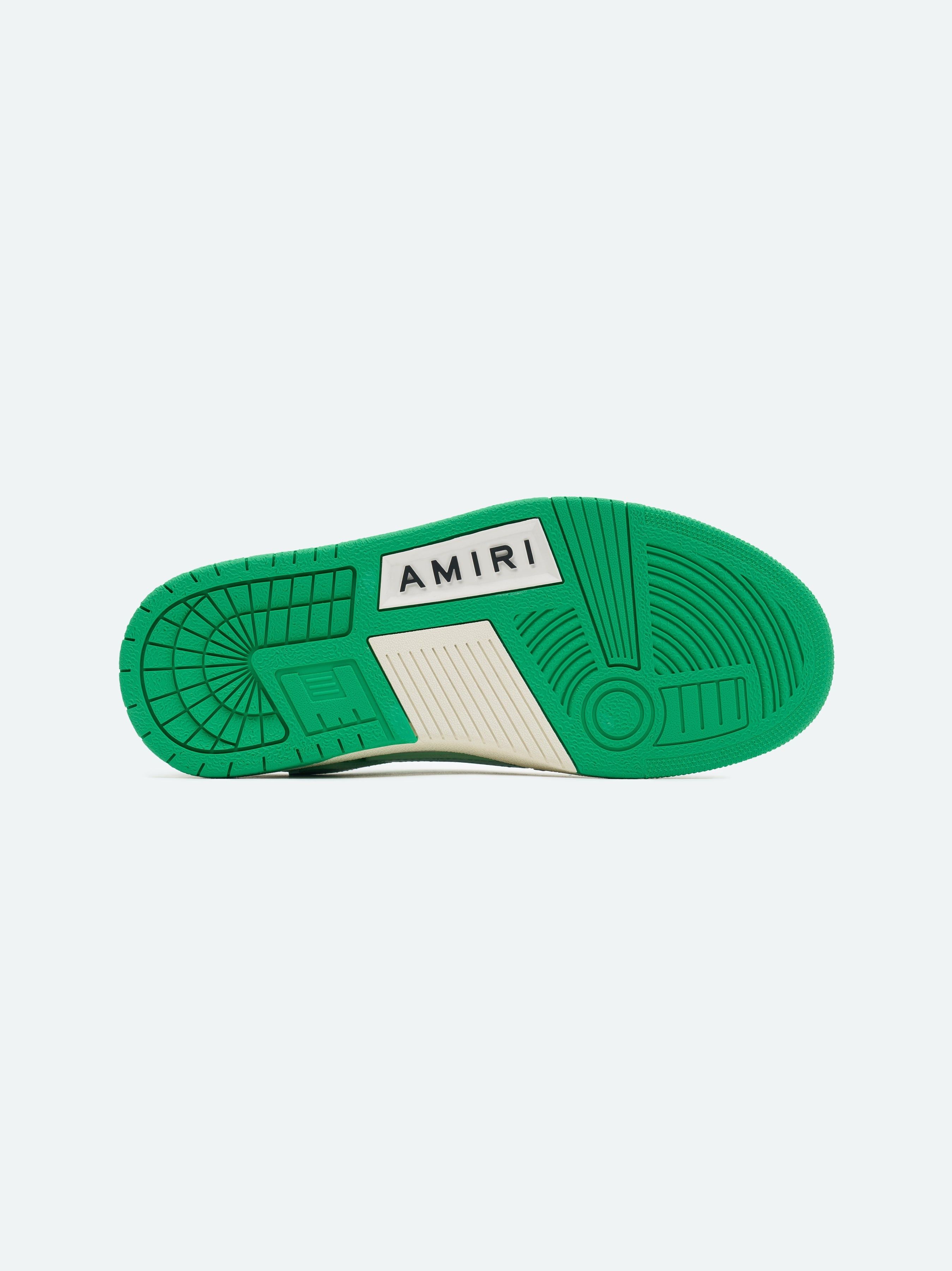 Amiri o1w1db11224 Skel Panelled Leather Low-Top Sneakers Size US 9 / IT 39 - 4 Thumbnail