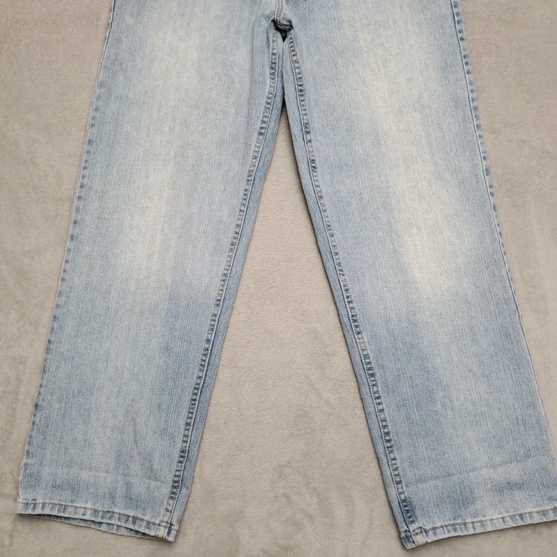 Lee VINTAGE Lee Jeans Mens 34x30 Blue Denim Relaxed Loose Casual Baggy Y2K Jeans Mens Blues Denim 34 30 Baggy Relaxed Size US 34 / EU 50 - 3 Thumbnail