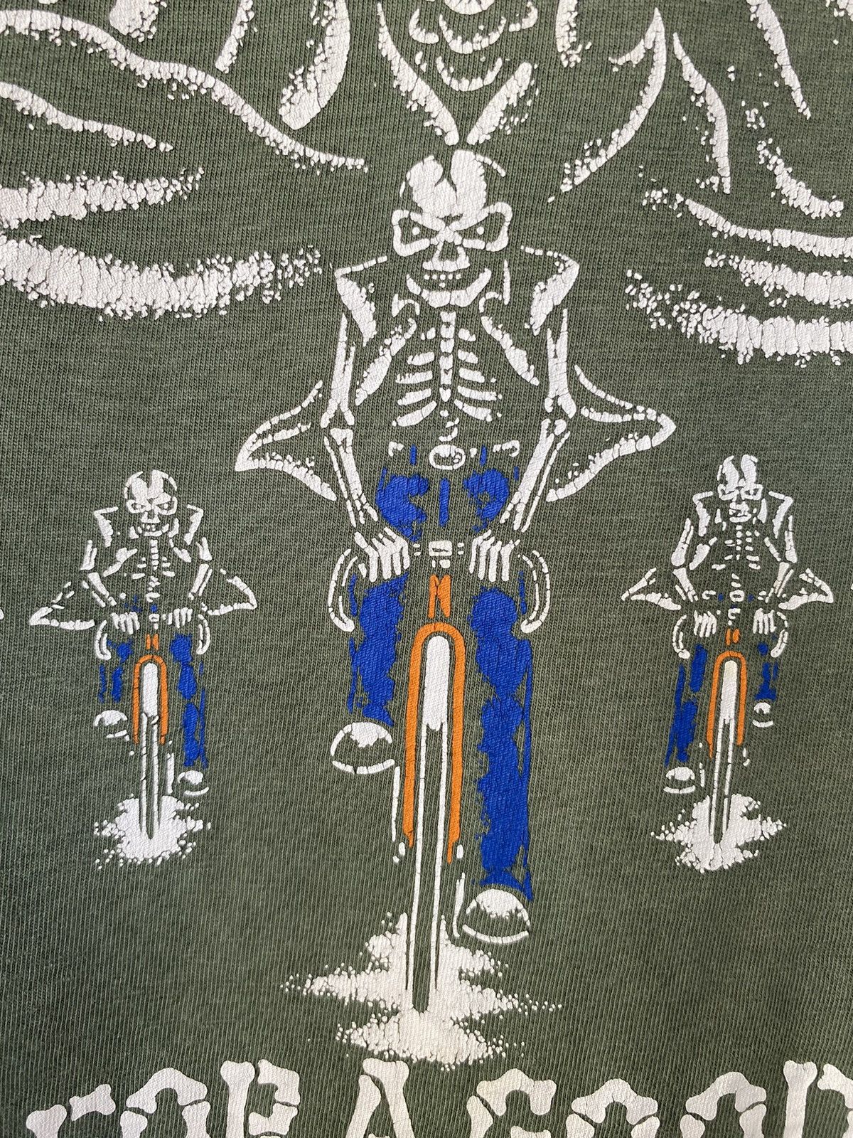 Band Tees Rare Vintage Glory Bound Aloha Skull Band Tees Distressed Size US L / EU 52-54 / 3 - 11 Thumbnail