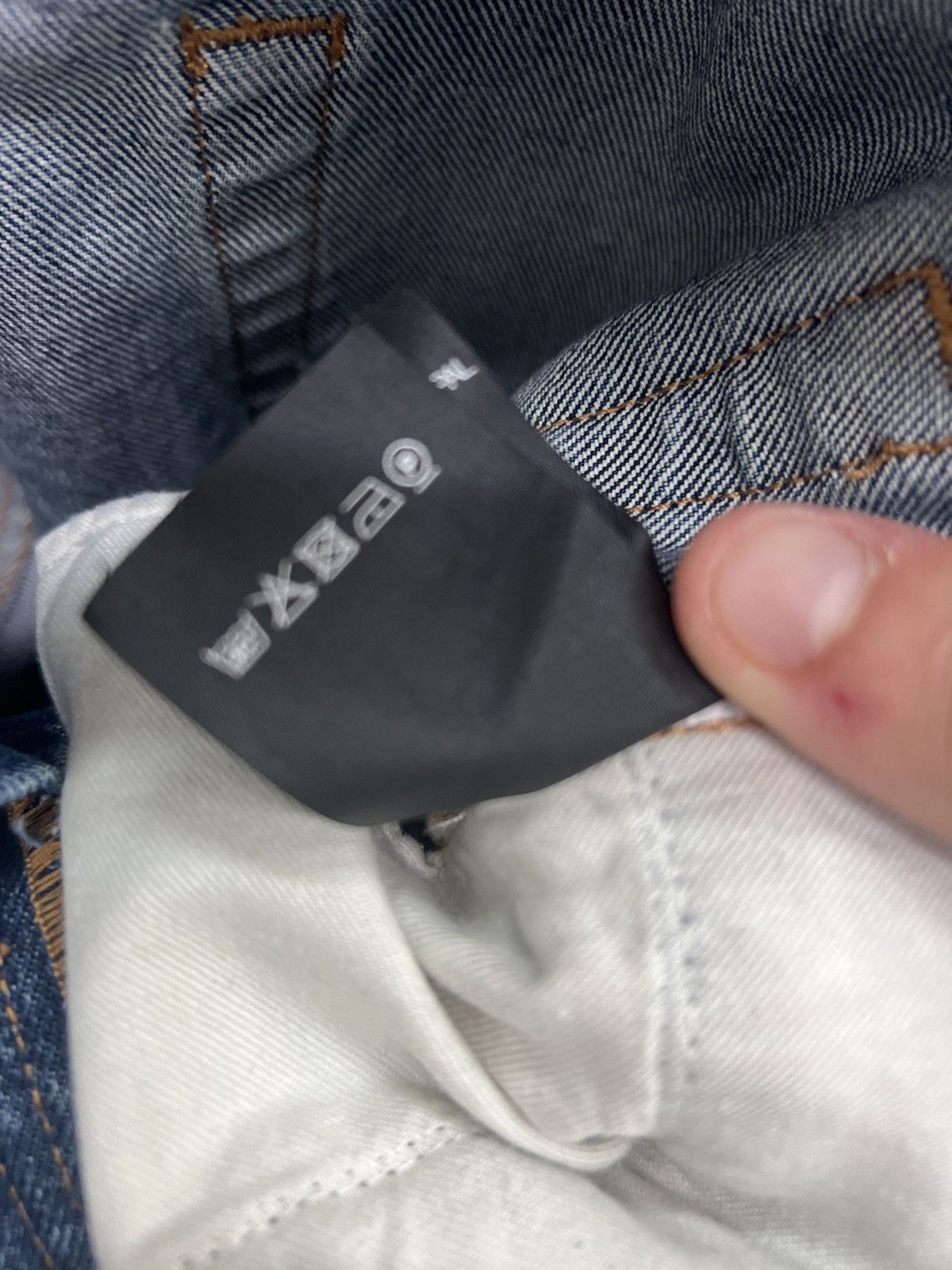 Vetements Vetements Flame Straight Leg Denim - Size 30 Size US 30 / EU 46 - 9 Thumbnail