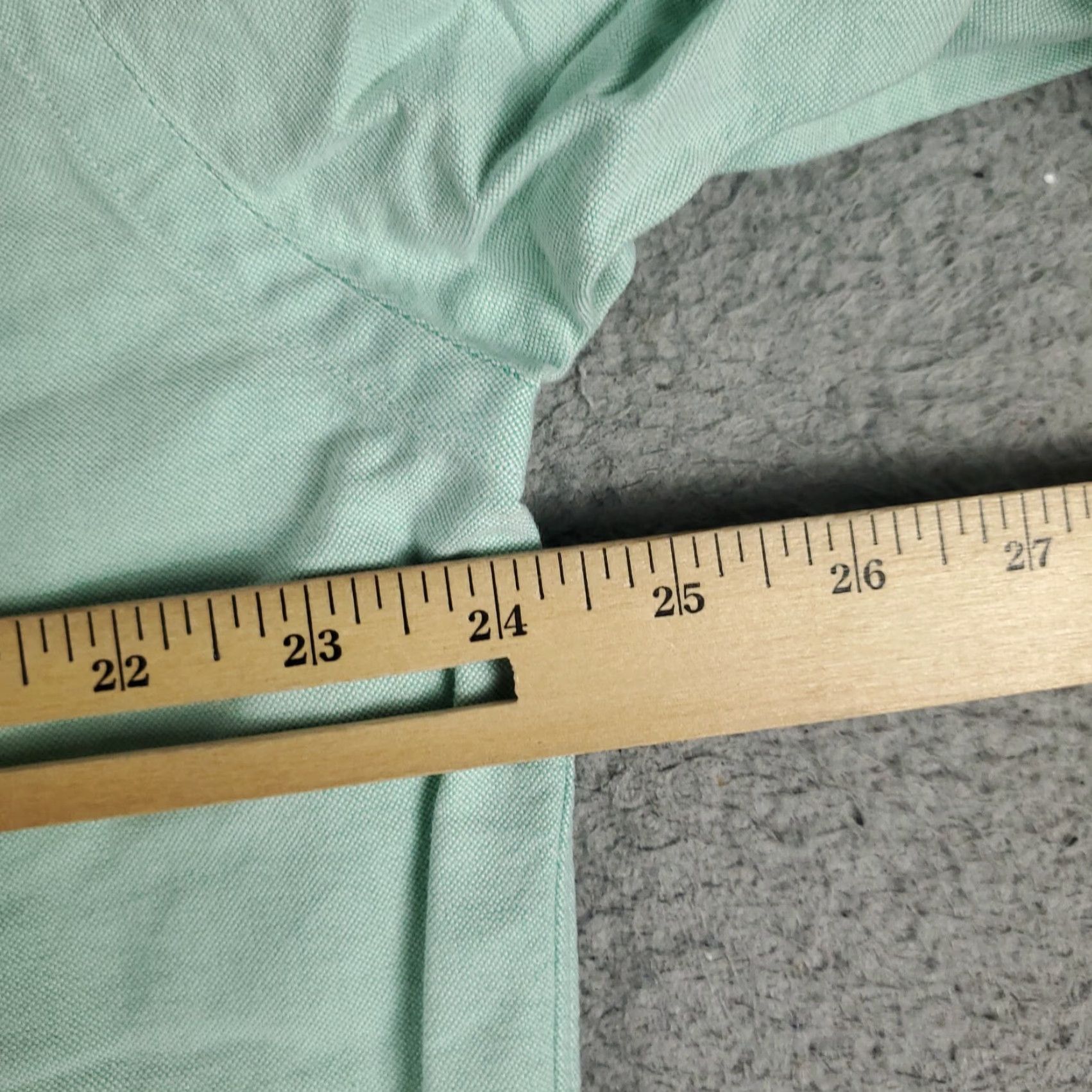 Ralph Lauren Ralph Lauren Shirt Mens Size 16 Green Pony Dress Button Up Long Sleeve Casual Business Classic 90s Mens Size 42R - 6 Thumbnail