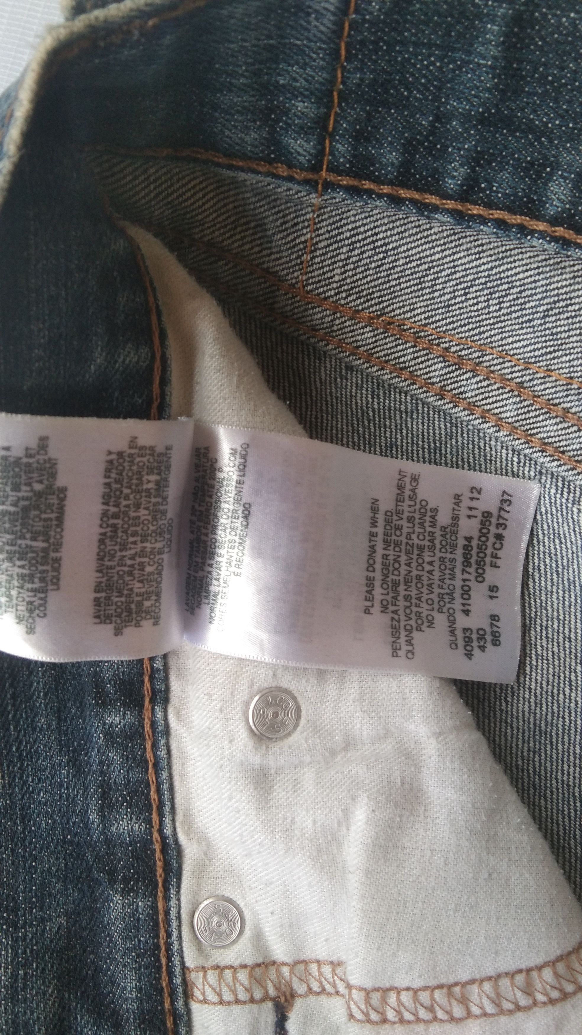 Levi's 90s Levis 505 mexico distressed denim Size US 32 / EU 48 - 7 Thumbnail