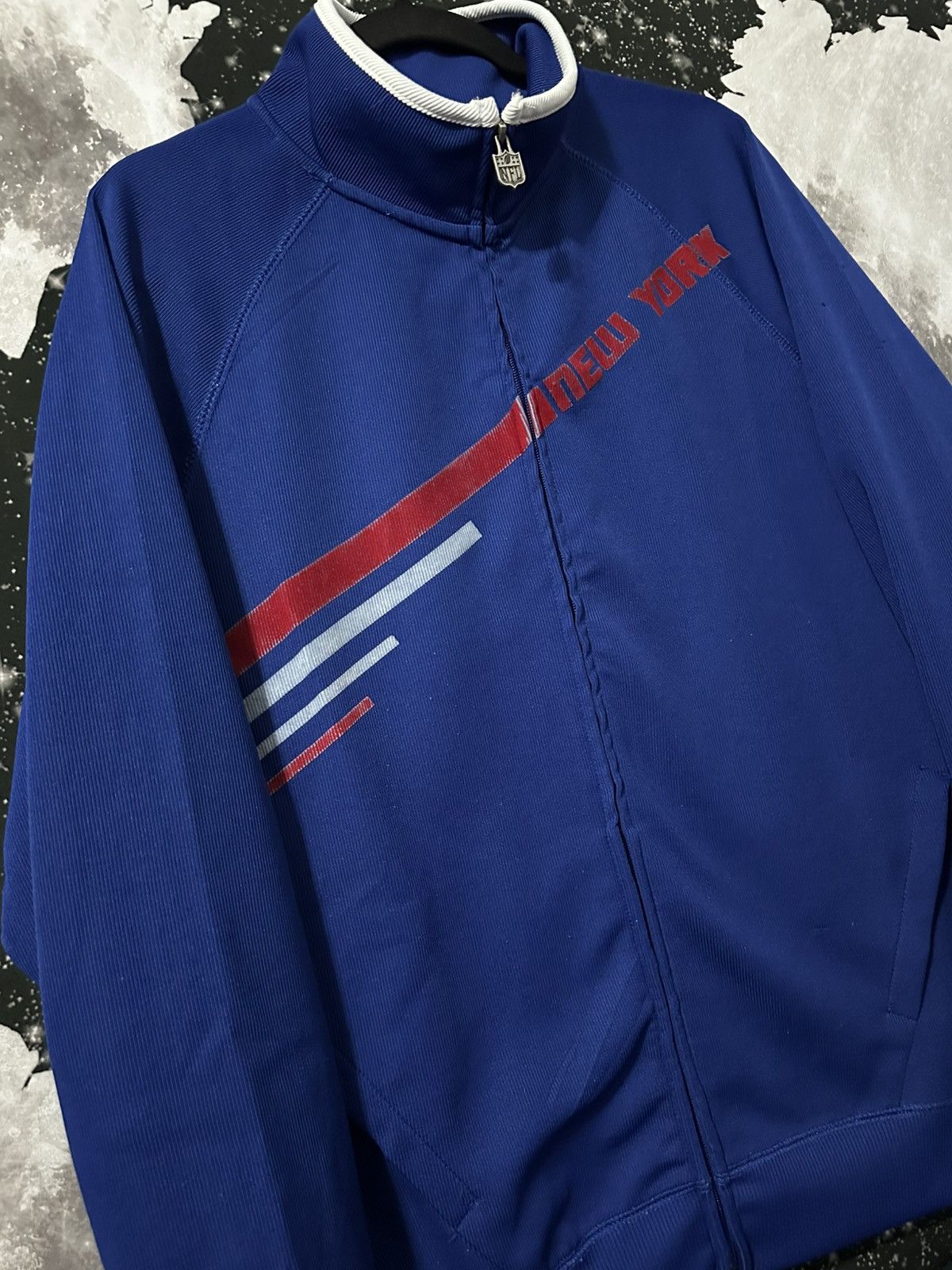 Pro Line New York Giants Pro Line Track Jacket Size US XL / EU 56 / 4 - 3 Thumbnail