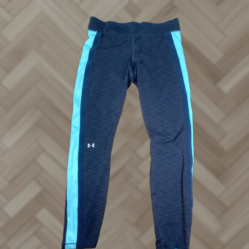 Under Armour Under armour Leggings Womens S Gray Casual Activewear Gym Training Running #8403 Size 28" / US 6 / IT 42 - 1 Thumbnail