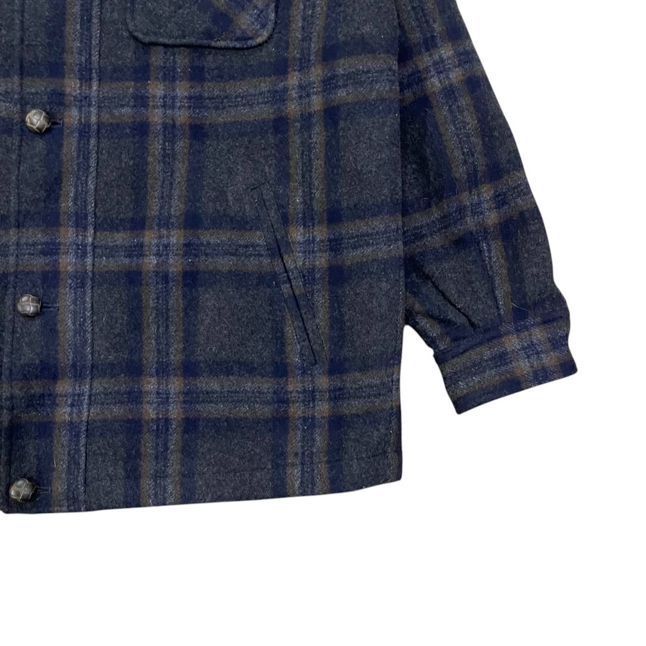 Uniqlo Vintage 90’s Uniqlo Plaid Wool Jacket Size US L / EU 52-54 / 3 - 4 Thumbnail