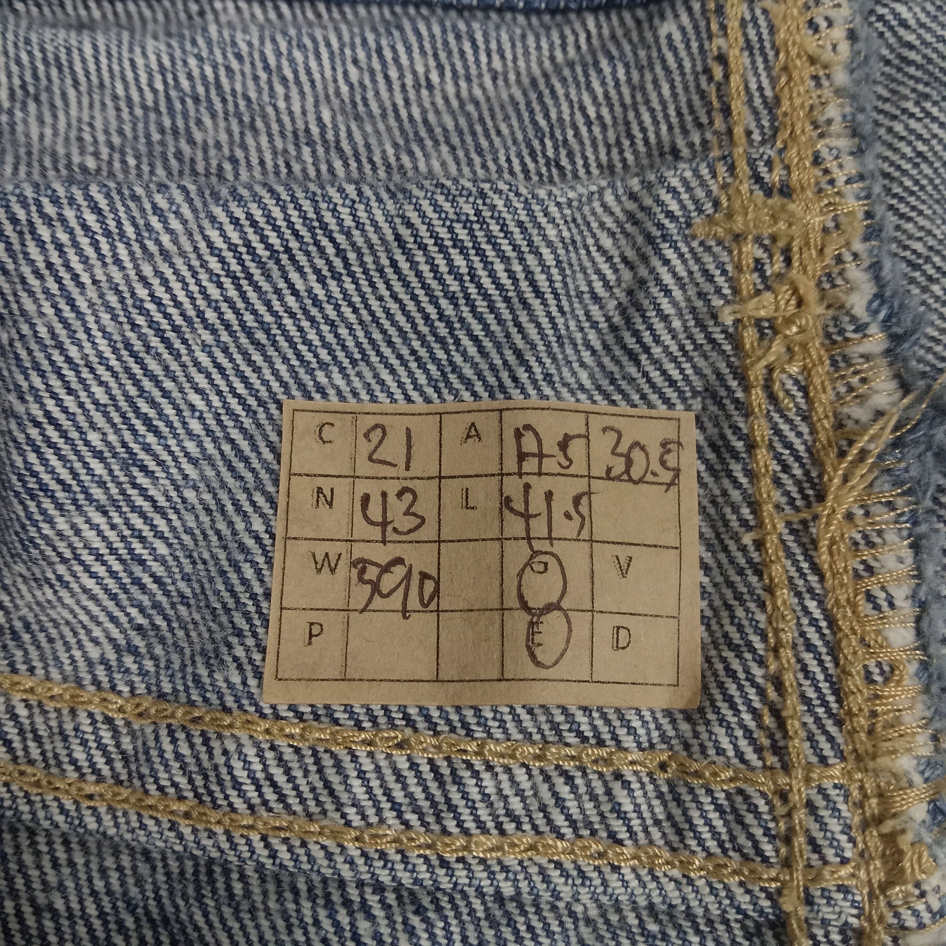 Ksubi Ksubi Australia Brand Fashion Style Denim Jeans Size 35" - 15 Thumbnail