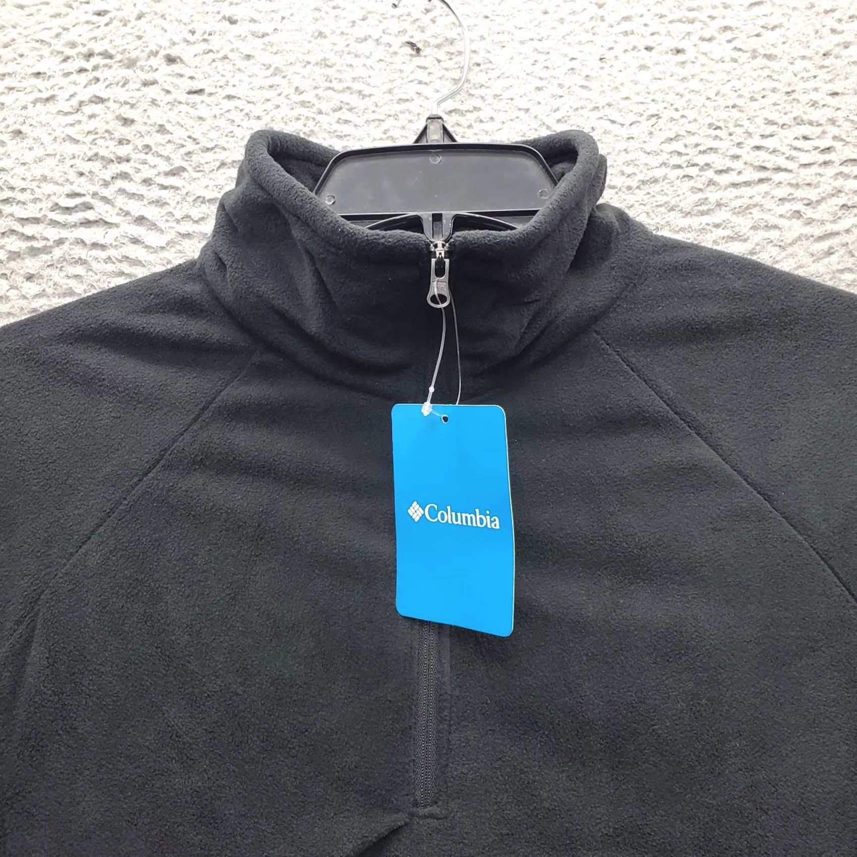 Vintage Columbia Glacial IV Womens Size S Black Lightweight Fleece Quarter Zip Sweatshirt Size S / US 4 / IT 40 - 5 Thumbnail