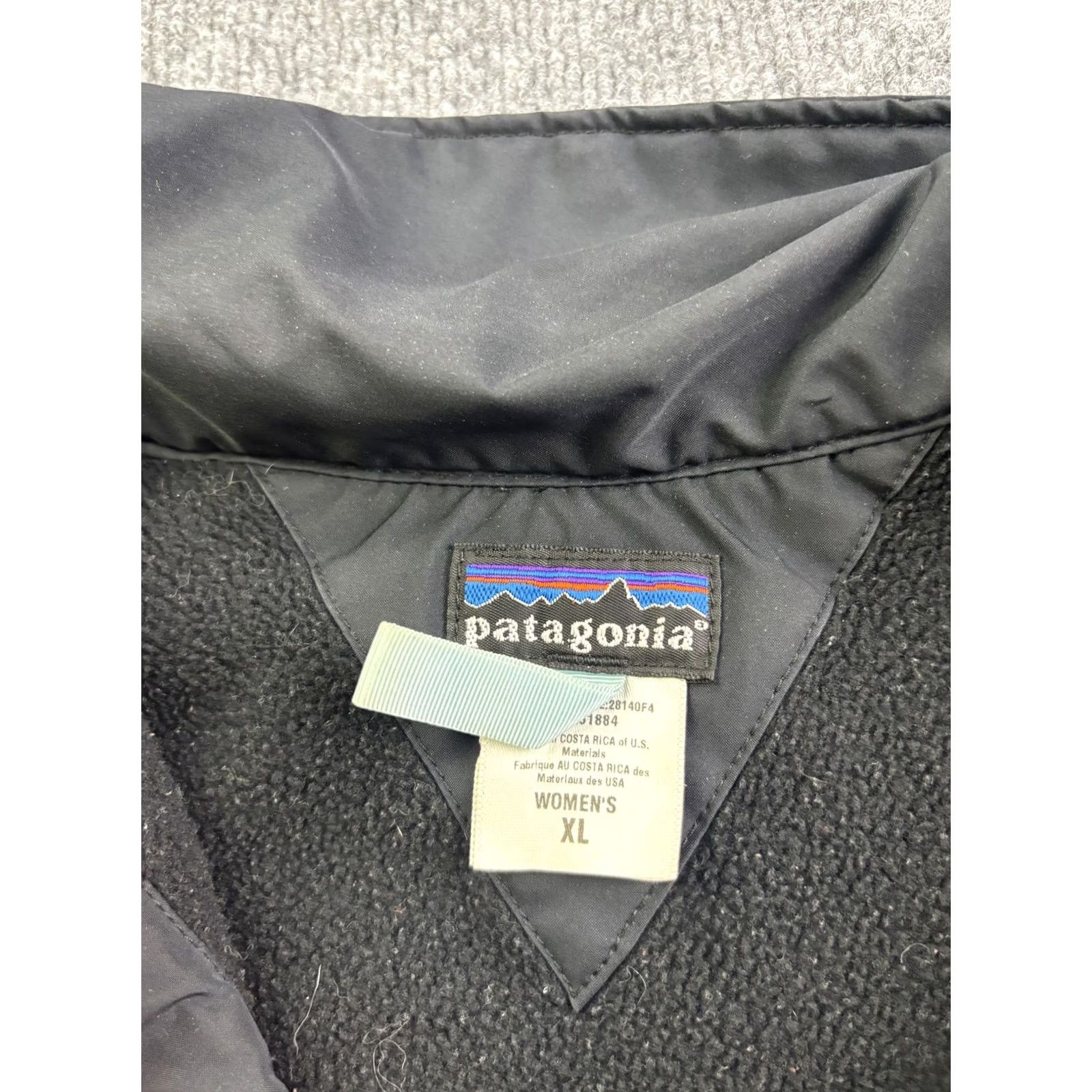 Patagonia Patagonia Jacket Womens XL Black Fleece Lined Full Zip Pockets Outdoor Size XL / US 12-14 / IT 48-50 - 2 Thumbnail