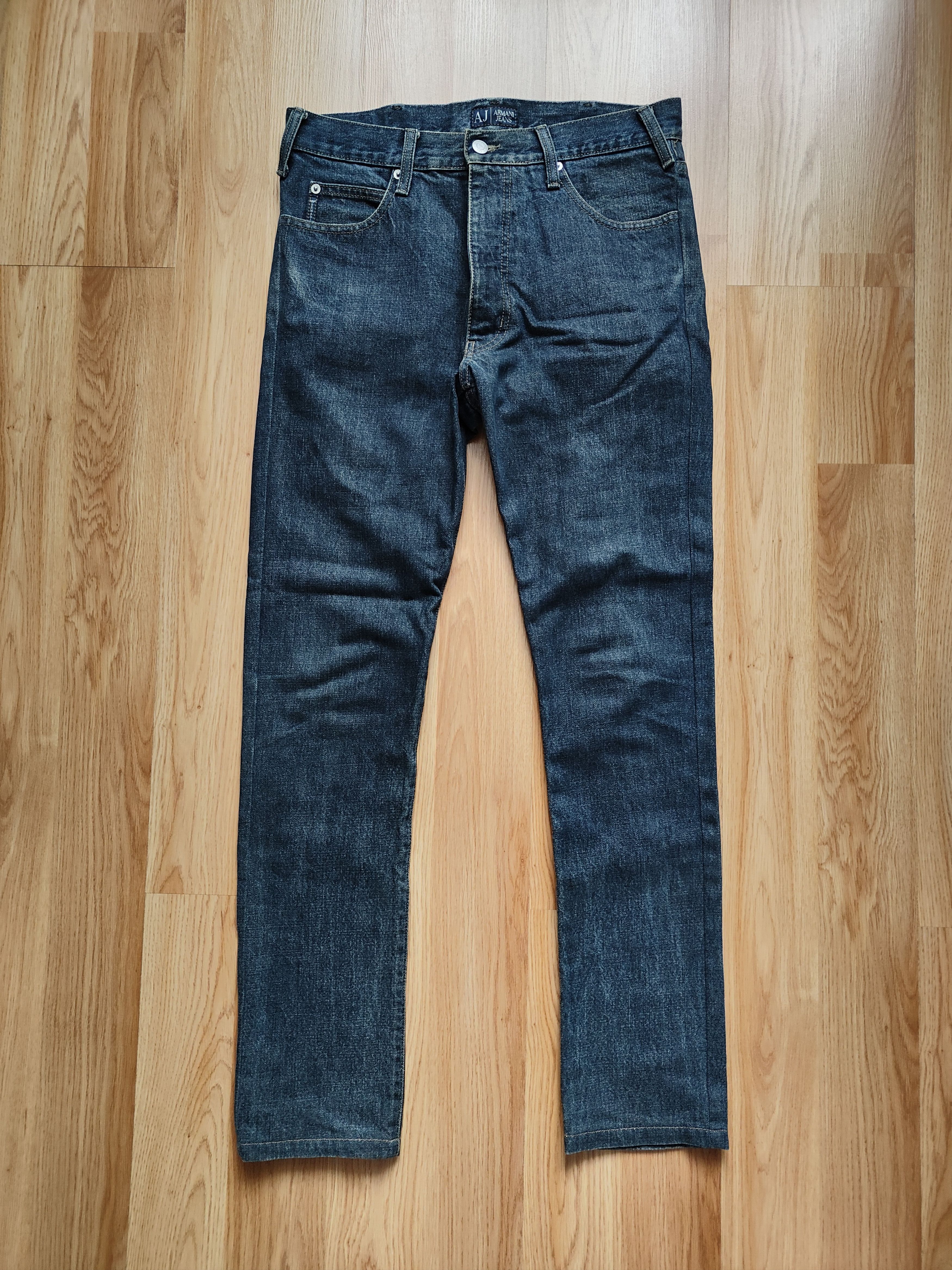Giorgio Armani Vintage Armani Jeans Indigo 008 Series giorgio armani Size US 32 / EU 48 - 3 Thumbnail