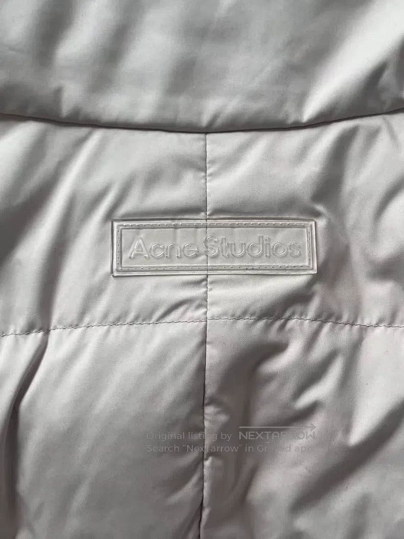 Acne Studios Acne Studios Long Sleeve Short Zip-up Quilted Jacket White Size XS / US 0-2 / IT 36-38 - 3 Thumbnail