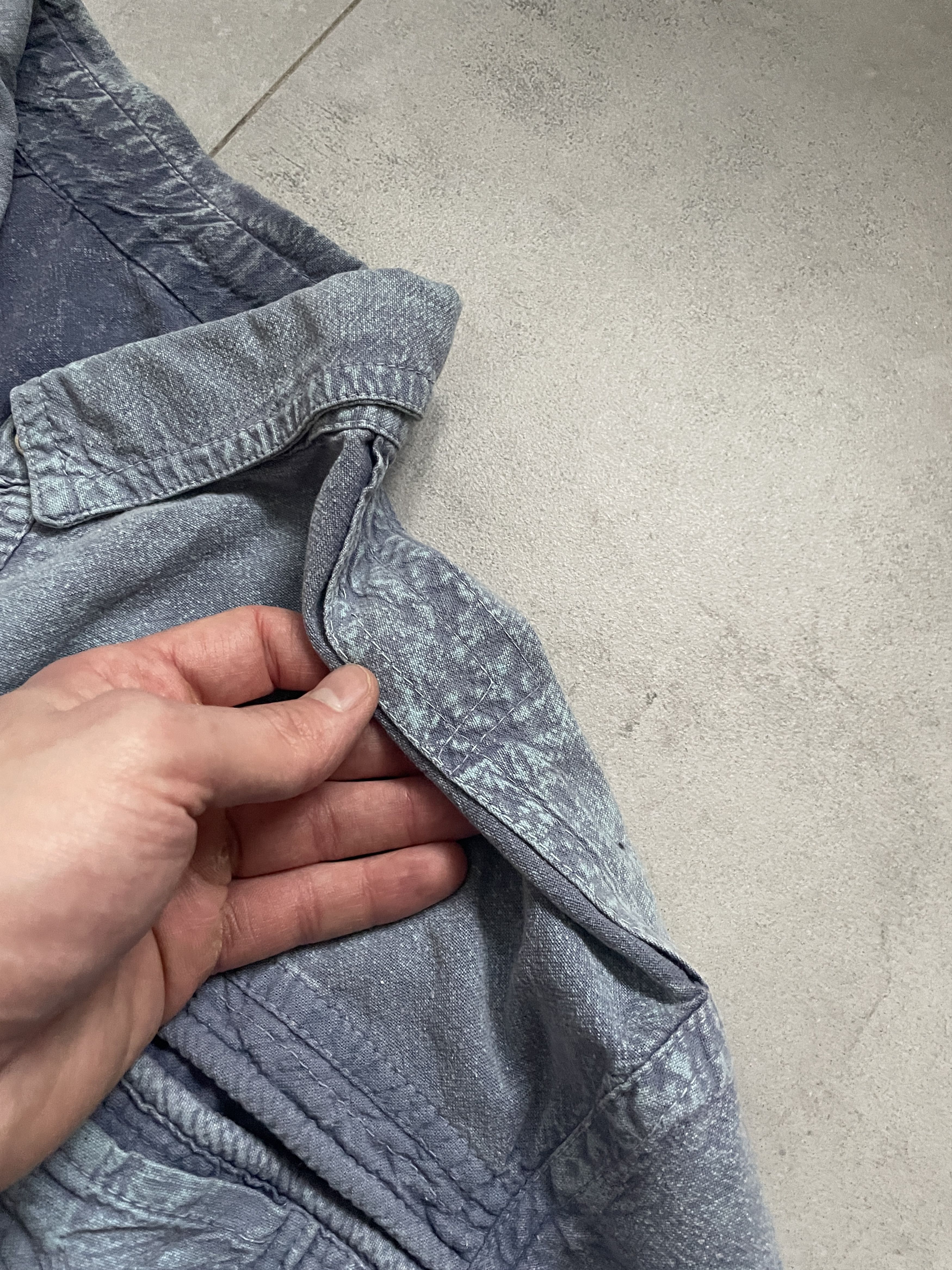 Japanese Brand × Vintage VINTAGE ARCHIVAL OMBRE TIE DYE LONGSLEEVE SHIRT Size US XL / EU 56 / 4 - 5 Thumbnail