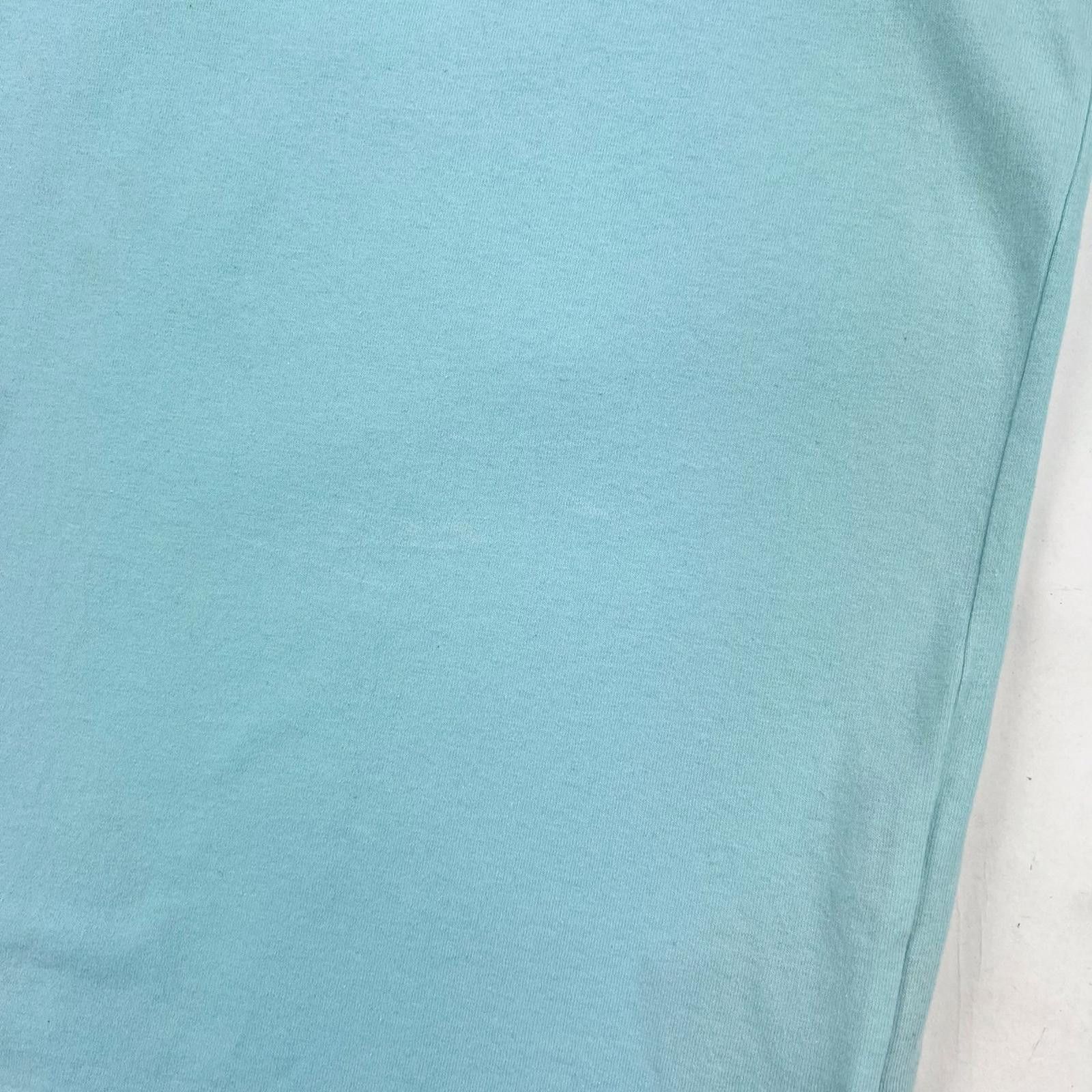Palm Angels Palm Angels Baby Blue Small Logo T Shirt Size US L / EU 52-54 / 3 - 3 Thumbnail