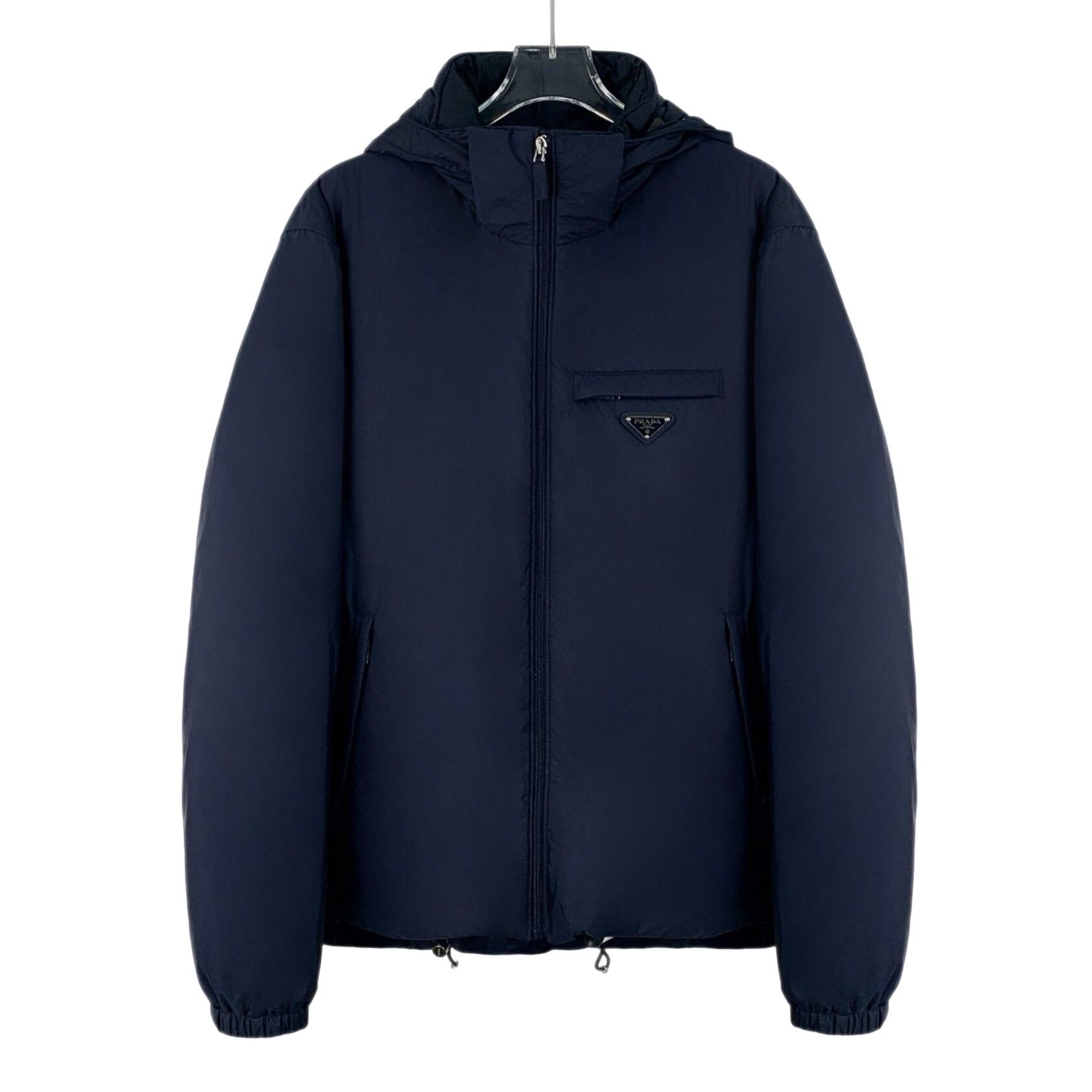 Prada Prada Triangle Logo Re-Nylon Puffer Jacket 50 Size US M / EU 48-50 / 2 - 1 Thumbnail