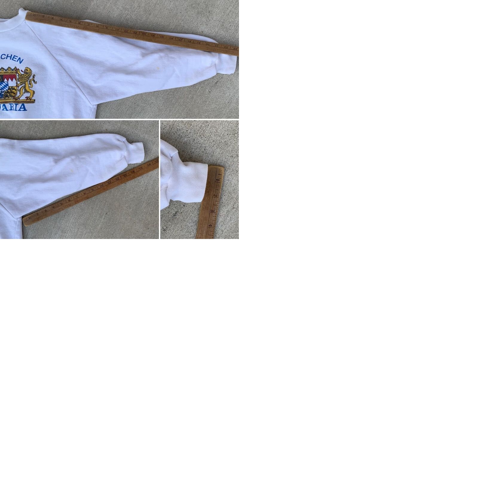 Vintage VINTAGE Munchen Bavaria Graphic Sweatshirt Raglan Cotton Size M Men White Graphic Print Raglan Sweatshirt Size US M / EU 48-50 / 2 - 12 Thumbnail