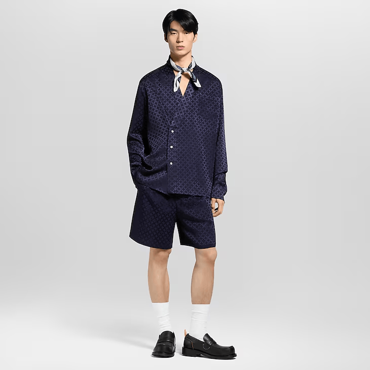 Louis Vuitton Graphic Jacquard Shorts Size US 30 / EU 46 - 3 Thumbnail