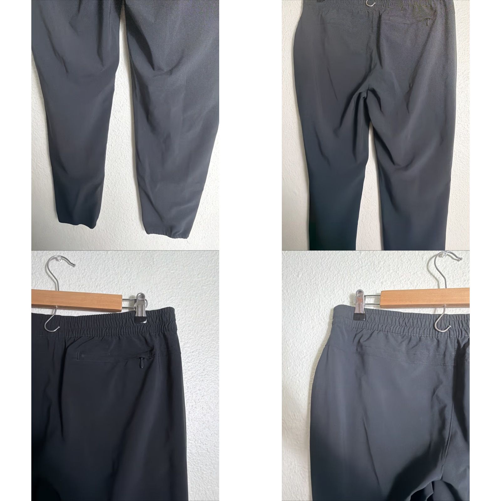 Eddie Bauer Eddie Bauer Womens Medium Ankle Pants Hiking Polyester Spandex Gray 32x30 Size 32" / US 10 / IT 46 - 8 Thumbnail
