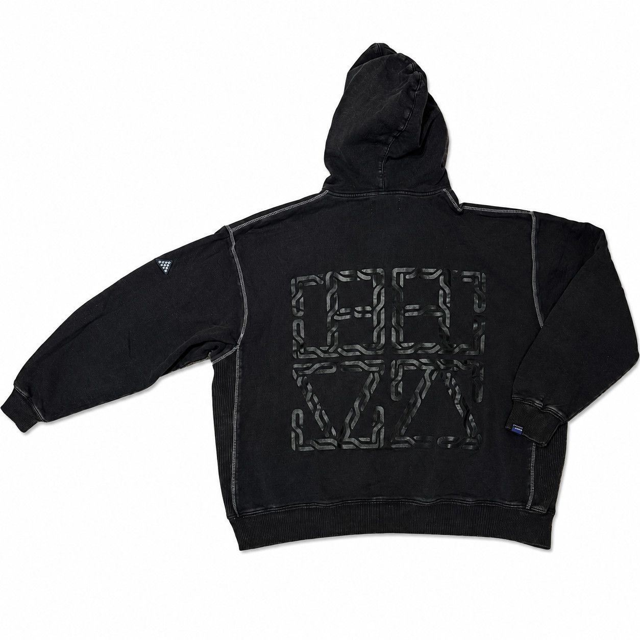 DEVA STATES Black Tides Hoodie (Garment Dye) Size US XXL / EU 58 / 5 - 1 Thumbnail