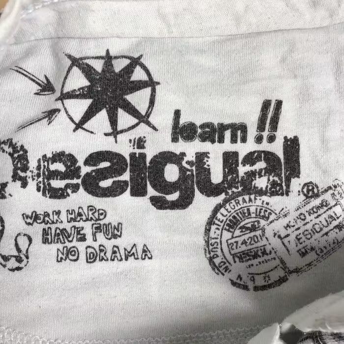 Desigual Mens T Shirt Desigual Size M Short Sleeve Size US M / EU 48-50 / 2 - 3 Thumbnail