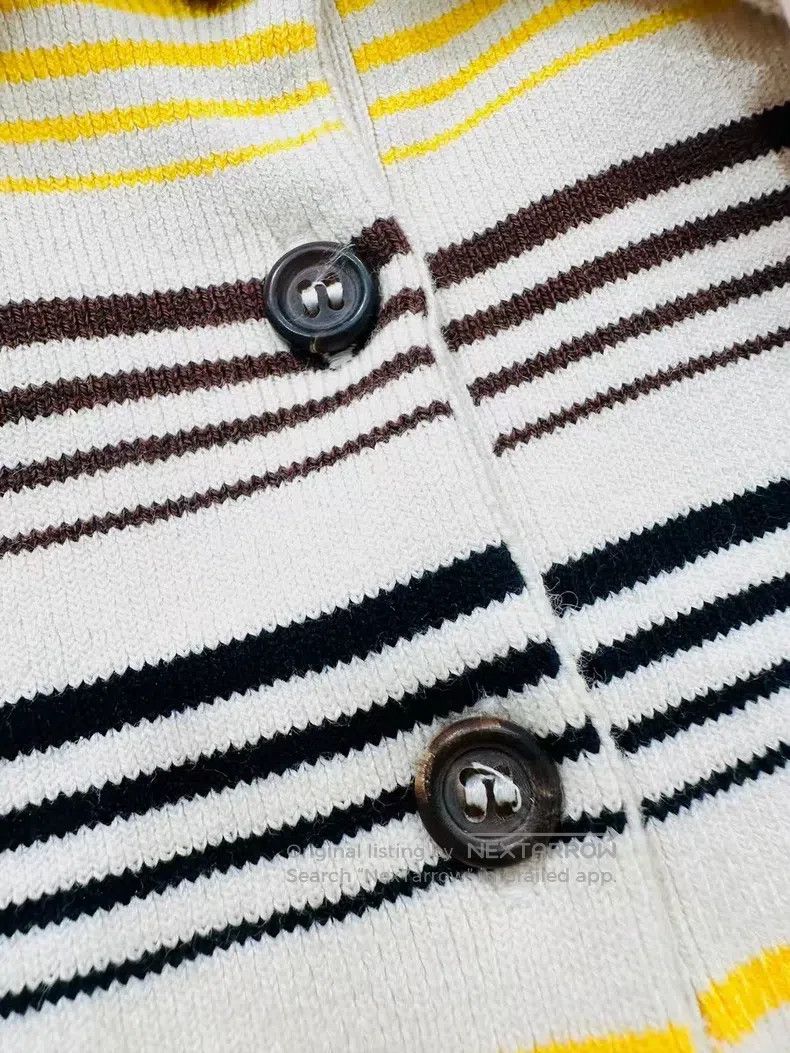 Miu Miu Miu Miu 36 Striped POLO short sleeve Size S / US 4 / IT 40 - 4 Thumbnail