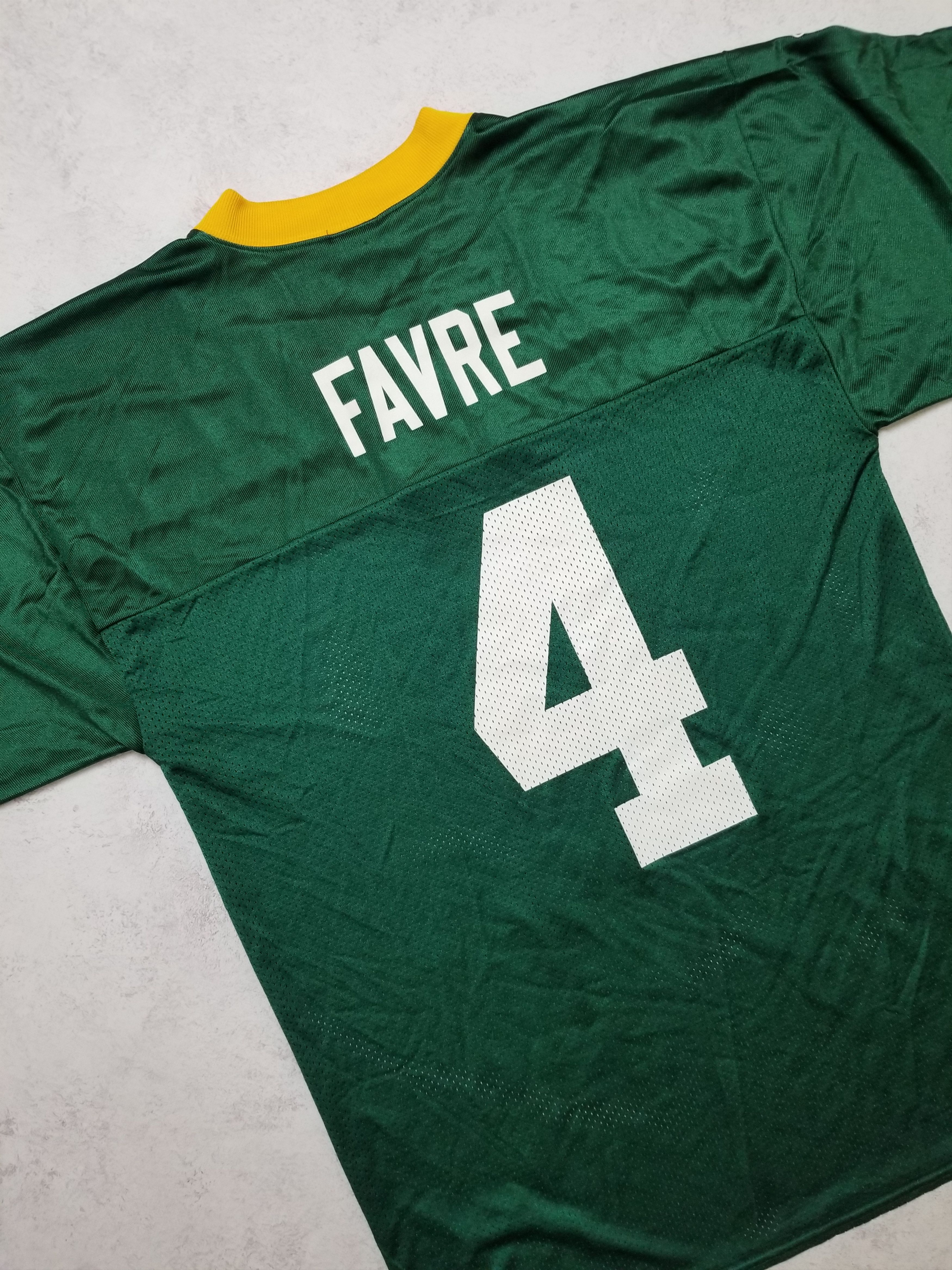 Reebok New Vintage Green Bay Packers Favre #4 Reebok NFL Jerse Size US M / EU 48-50 / 2 - 7 Thumbnail