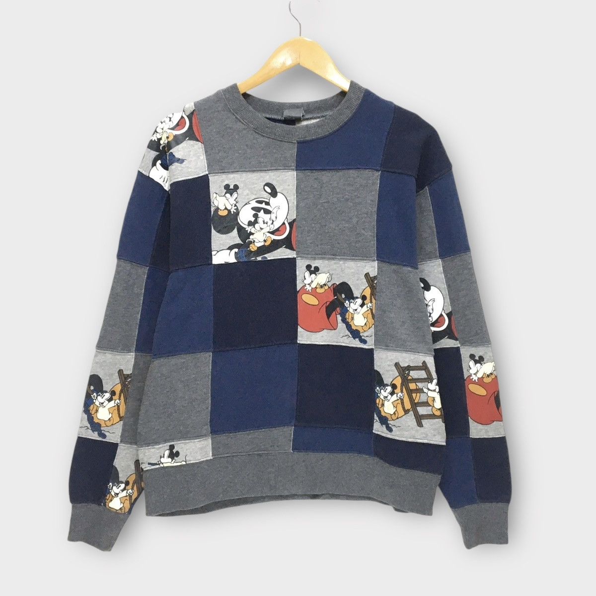 Cartoon Network × Disney × Mickey Unlimited Nice! Disney Mickey unlimited Patchwork Crewneck Size US S / EU 44-46 / 1 - 1 Thumbnail