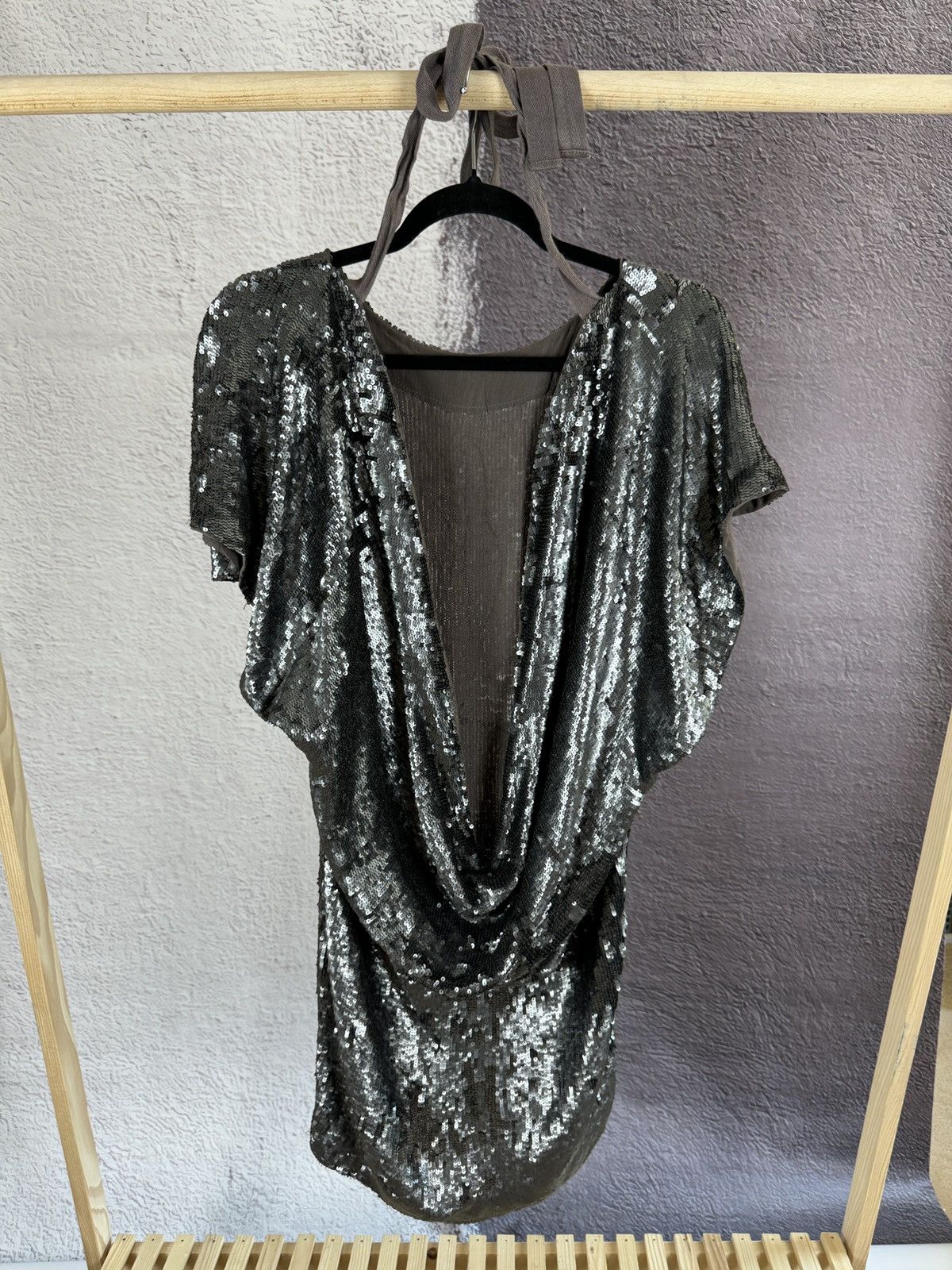 Allsaints Allsaints Spitalfields Alesky Silk dress AW08 embellished Size M / US 6-8 / IT 42-44 - 14 Thumbnail