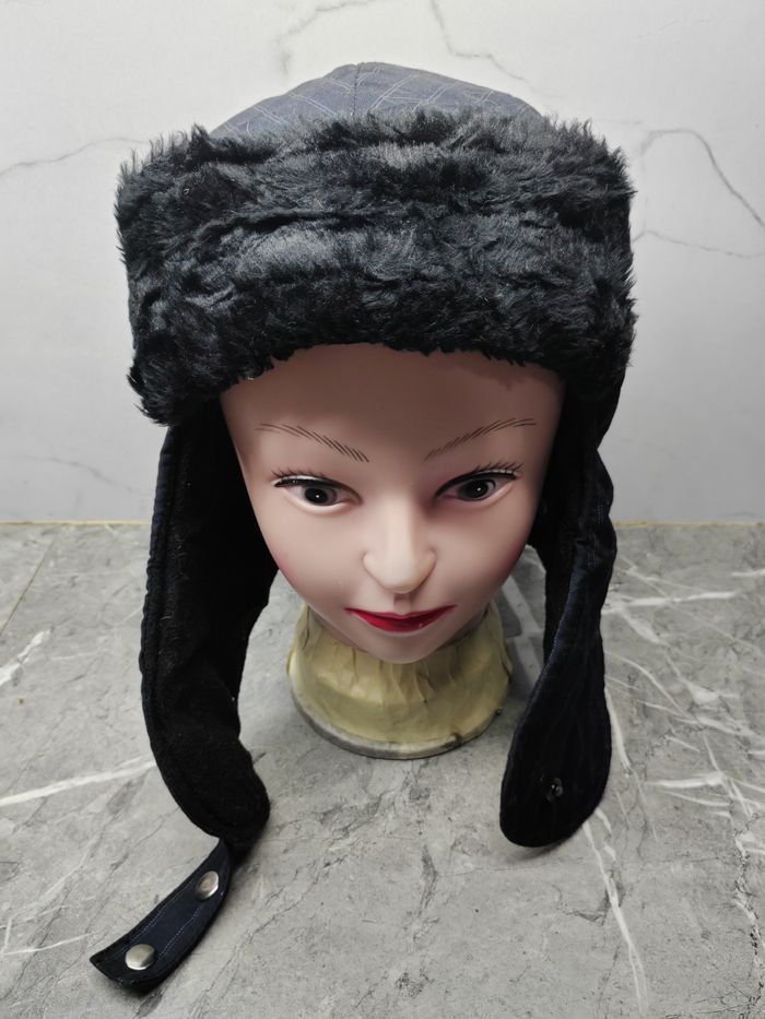 Japanese Brand Vintage Y2k Bula Ushanka Fur Earflap Cap Hat Size ONE SIZE - 2 Thumbnail