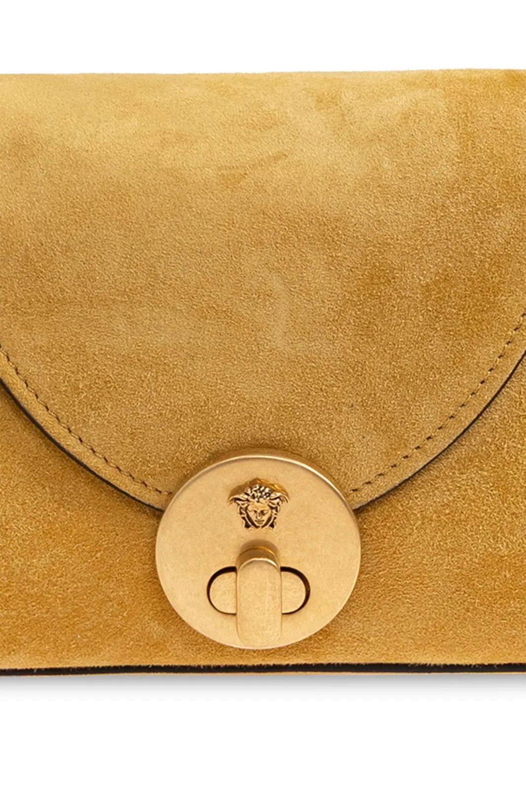 Versace ob2d0Lne0726 Size: OS / Vivian Chain Clutch Bag in Yellow Size ONE SIZE - 4 Thumbnail