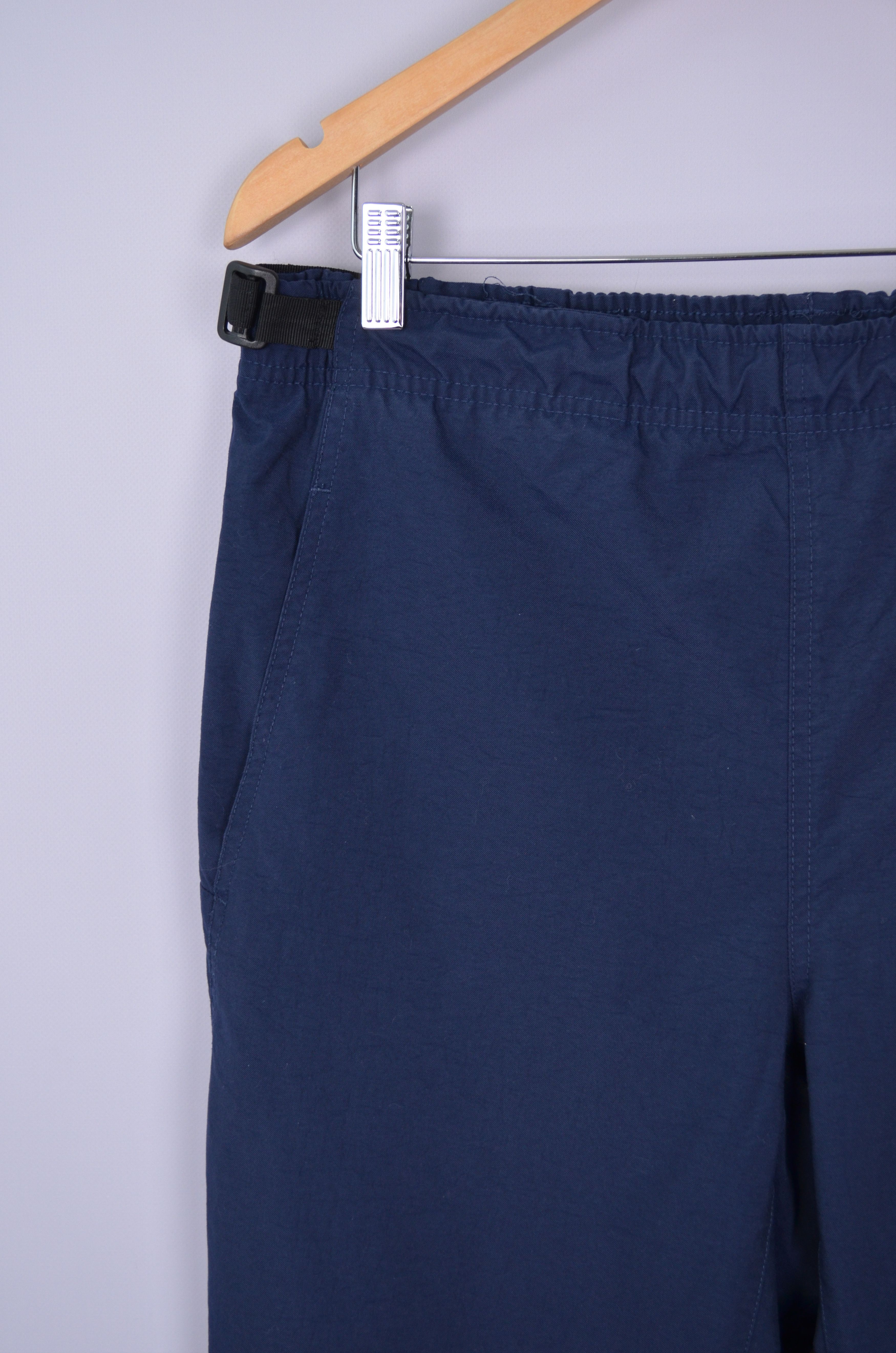 Nike × Vintage Nike Nylon Pants Swoosh Logo Track Pants Size L Vintage 90s Size US 34 / EU 50 - 4 Thumbnail