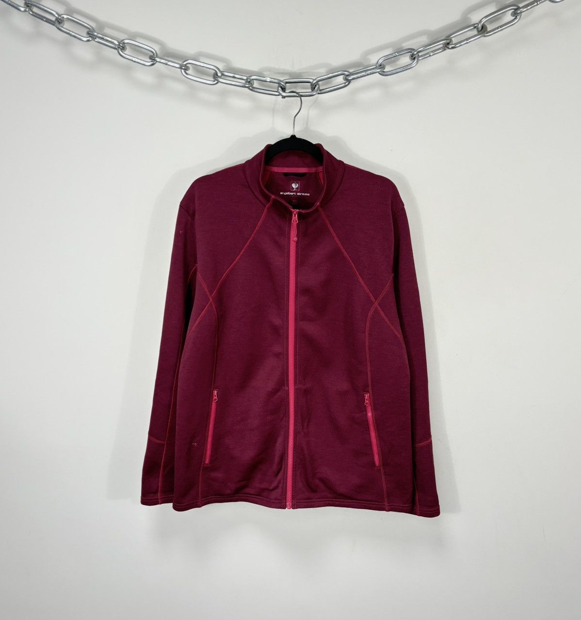 Other Engelbert Strauss Women’s Burgundy Red Work Fleece Jacket Size XL / US 12-14 / IT 48-50 - 1 Thumbnail