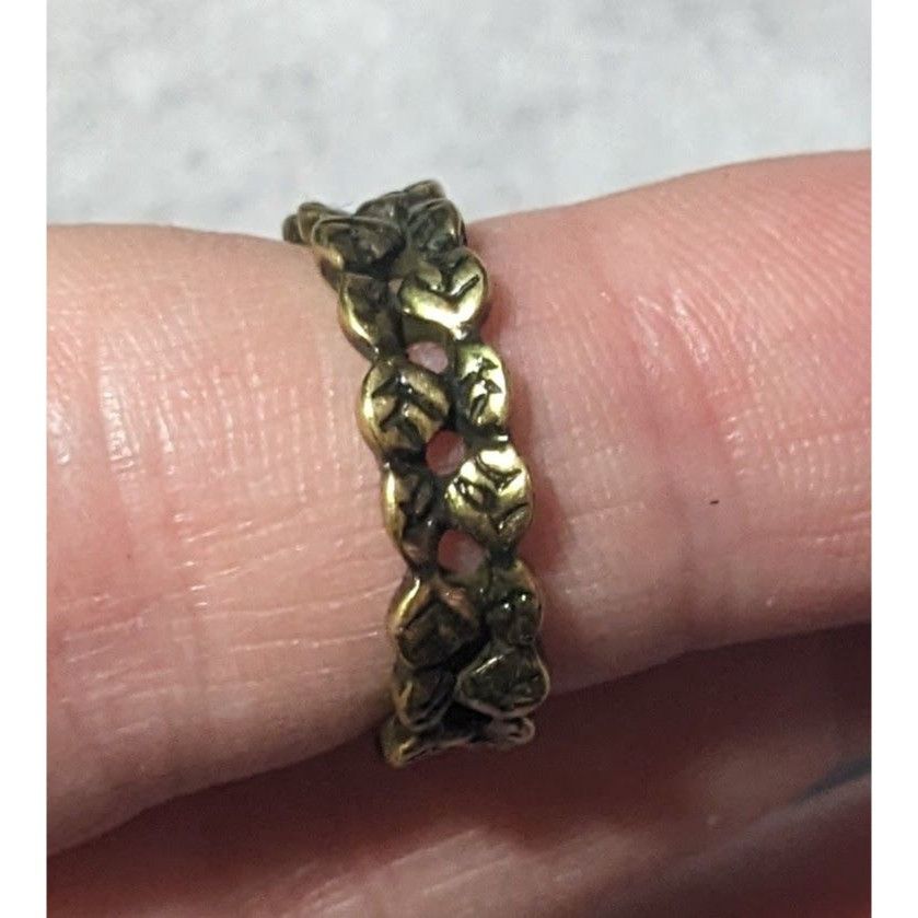 Other Elven Leaf Fantasy Gold Tone Costume Ring Size 6 Size ONE SIZE - 13 Thumbnail