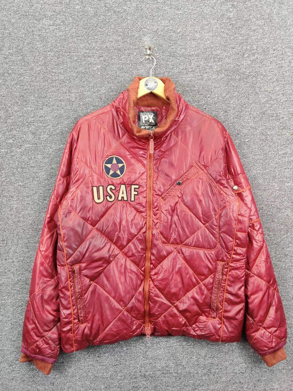 Avirex Vintage Avirex USAF Military Quilted Jacket Size US XL / EU 56 / 4 - 1 Thumbnail