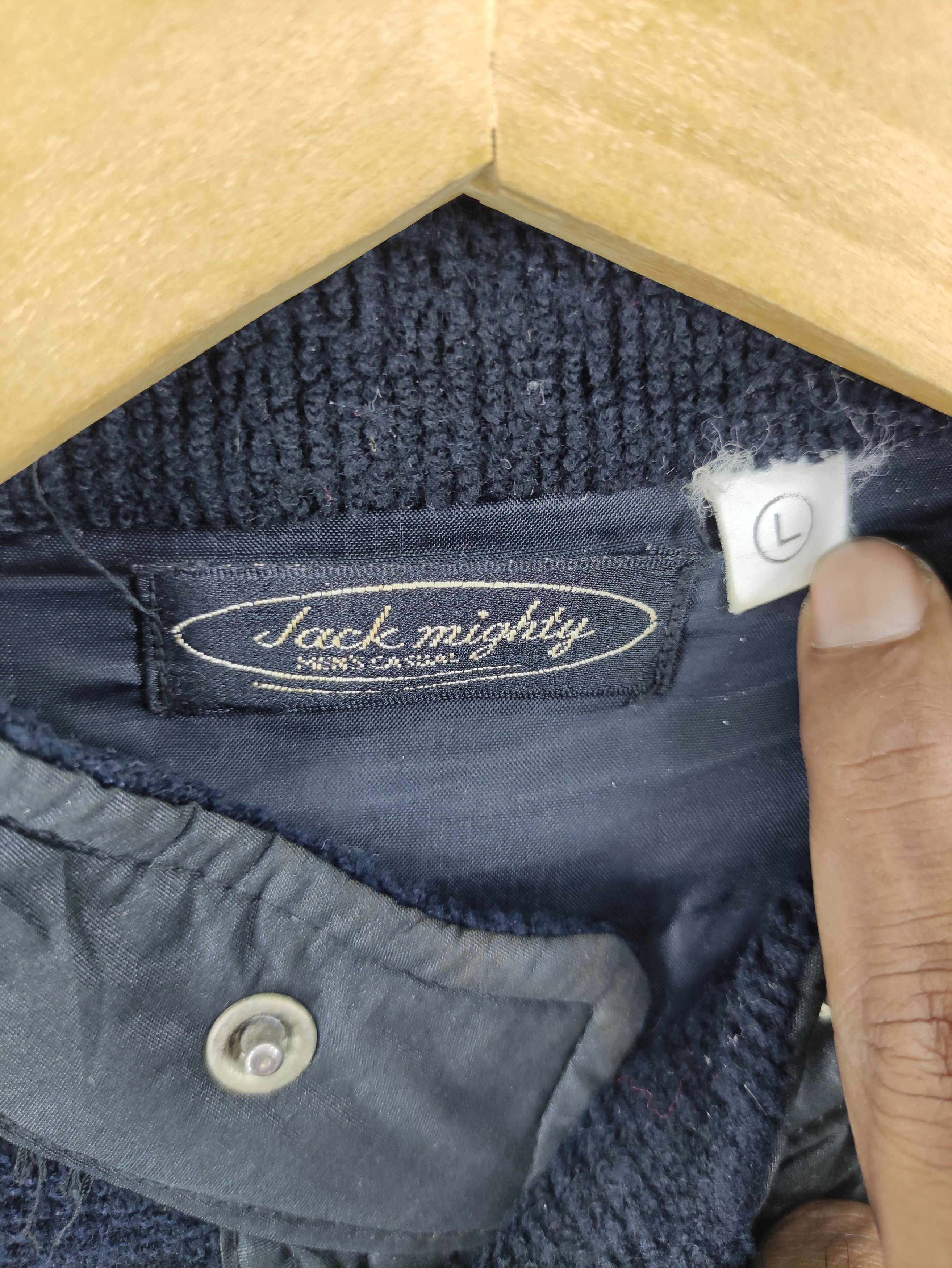 Japanese Brand Vintage Jack Mighty Zipper Jacket Size US L / EU 52-54 / 3 - 3 Thumbnail